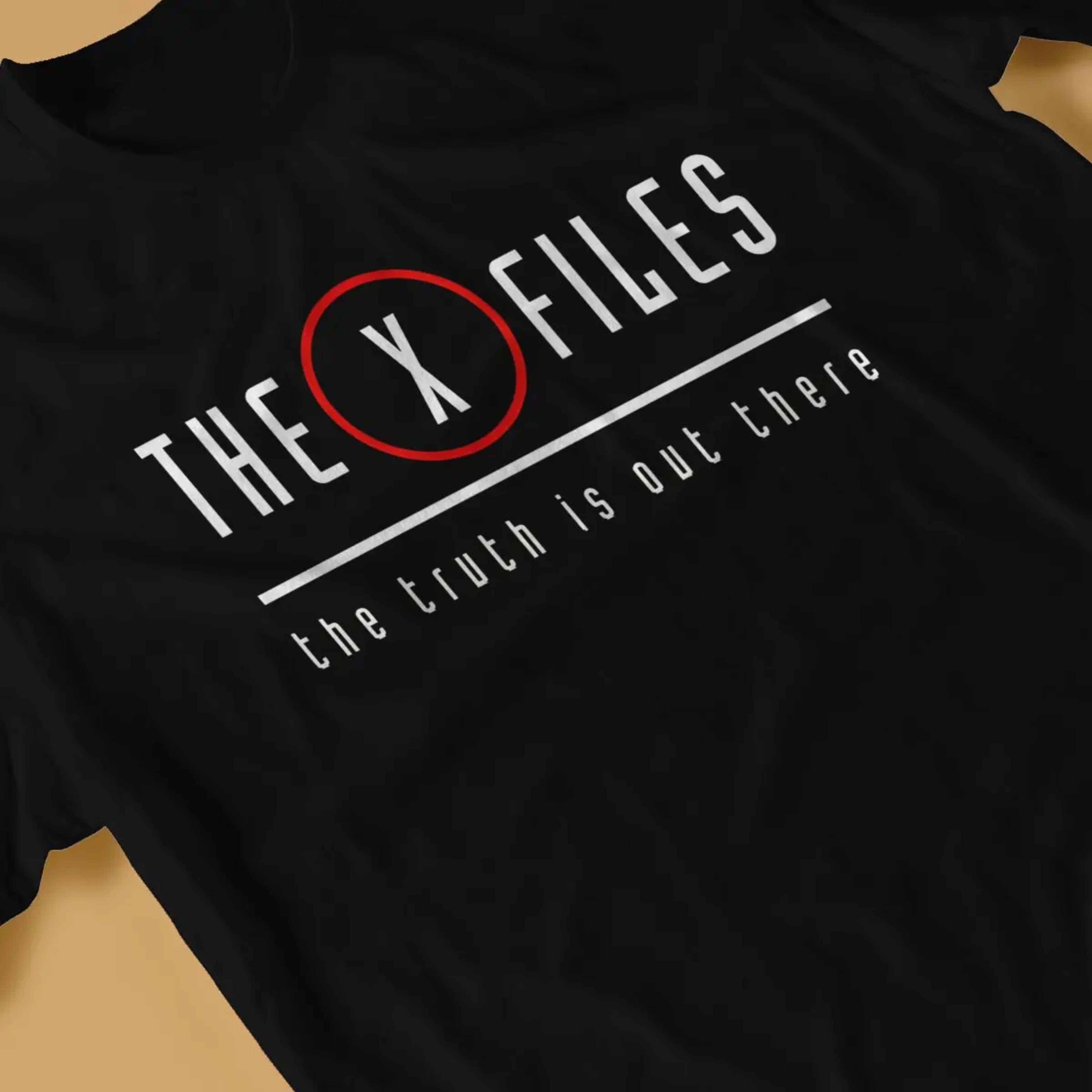 Men's T-Shirts The Truth Is Out There Crazy 100% Cotton Tee Shirt Short Sleeve The X Files T Shirt Crewneck Tops New Arr 4
