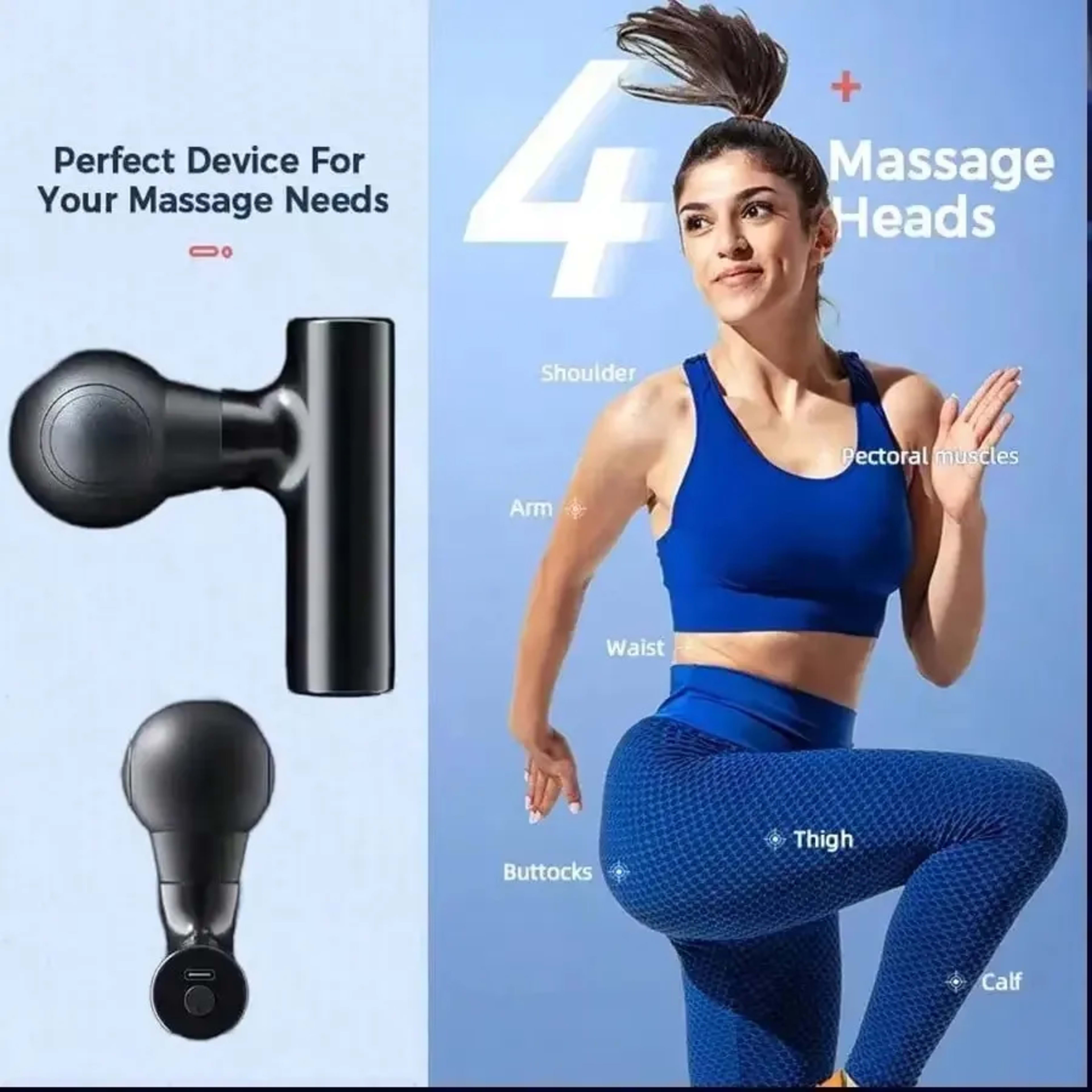 2026 Massage Gun, Deep Tissue Muscle Handheld Percussion Massager For Body, Back And Neck, Ultra Compact Elegant Design  3
