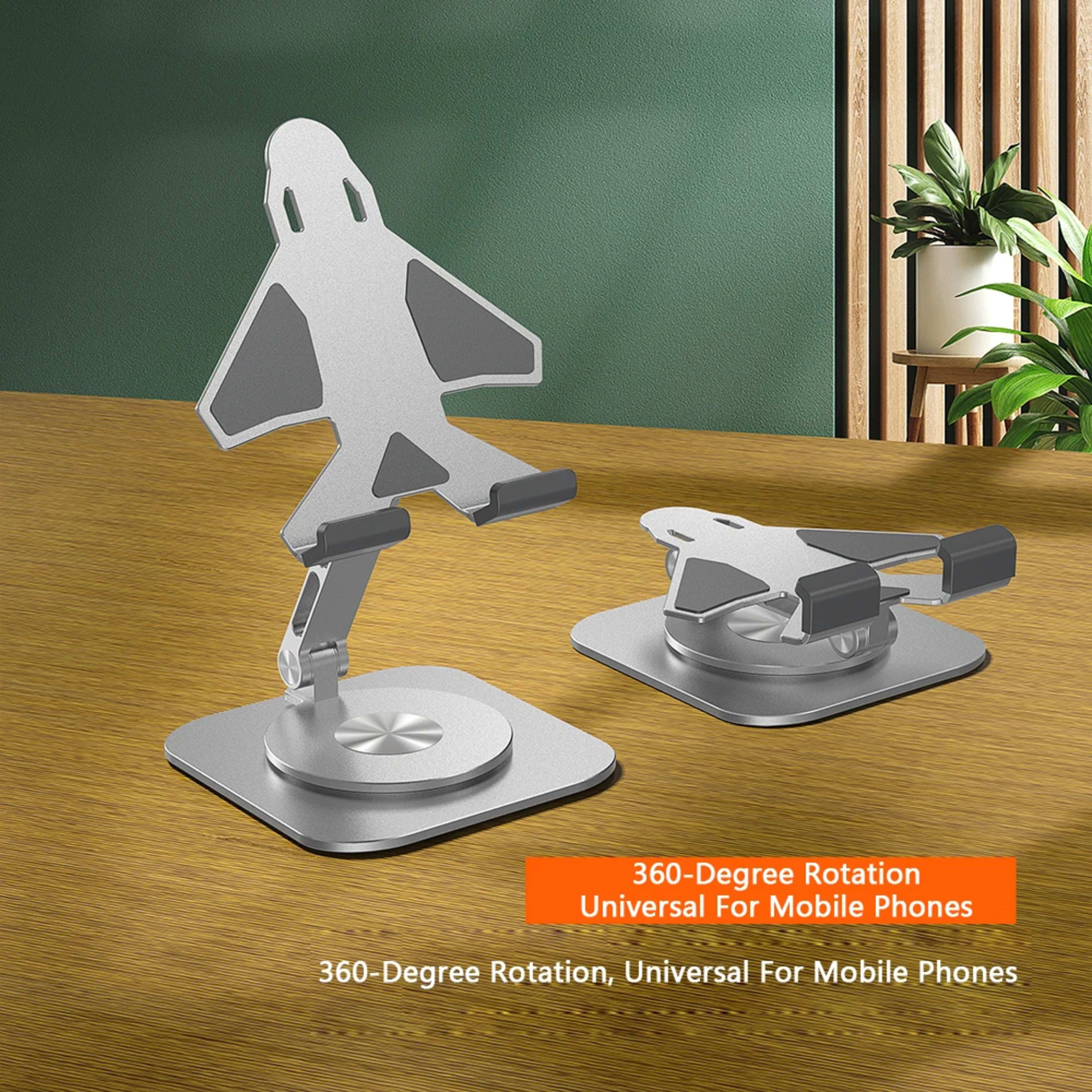 Phone Stand For iPhone 17 16 15 Samsung Xiaomi Cellphone Smartphone Desk Holder Aluminum Alloy Desktop Bracket Phone Acc 1