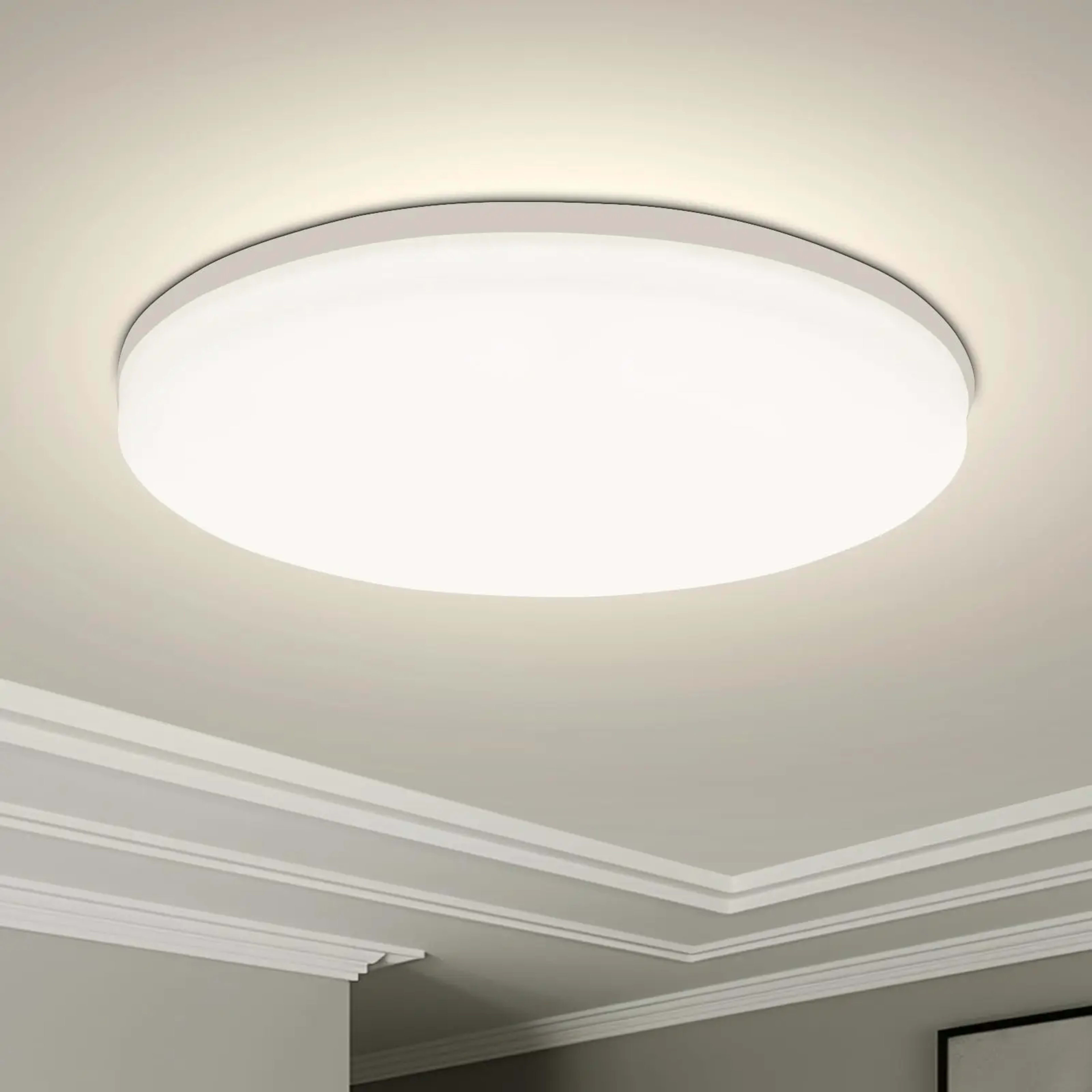 Round LED Ceiling Light Modern Home Decorative Ceiling Lighting Fixture 18/24/36/48W Living Room Bedroom Indoor Kitchen  8