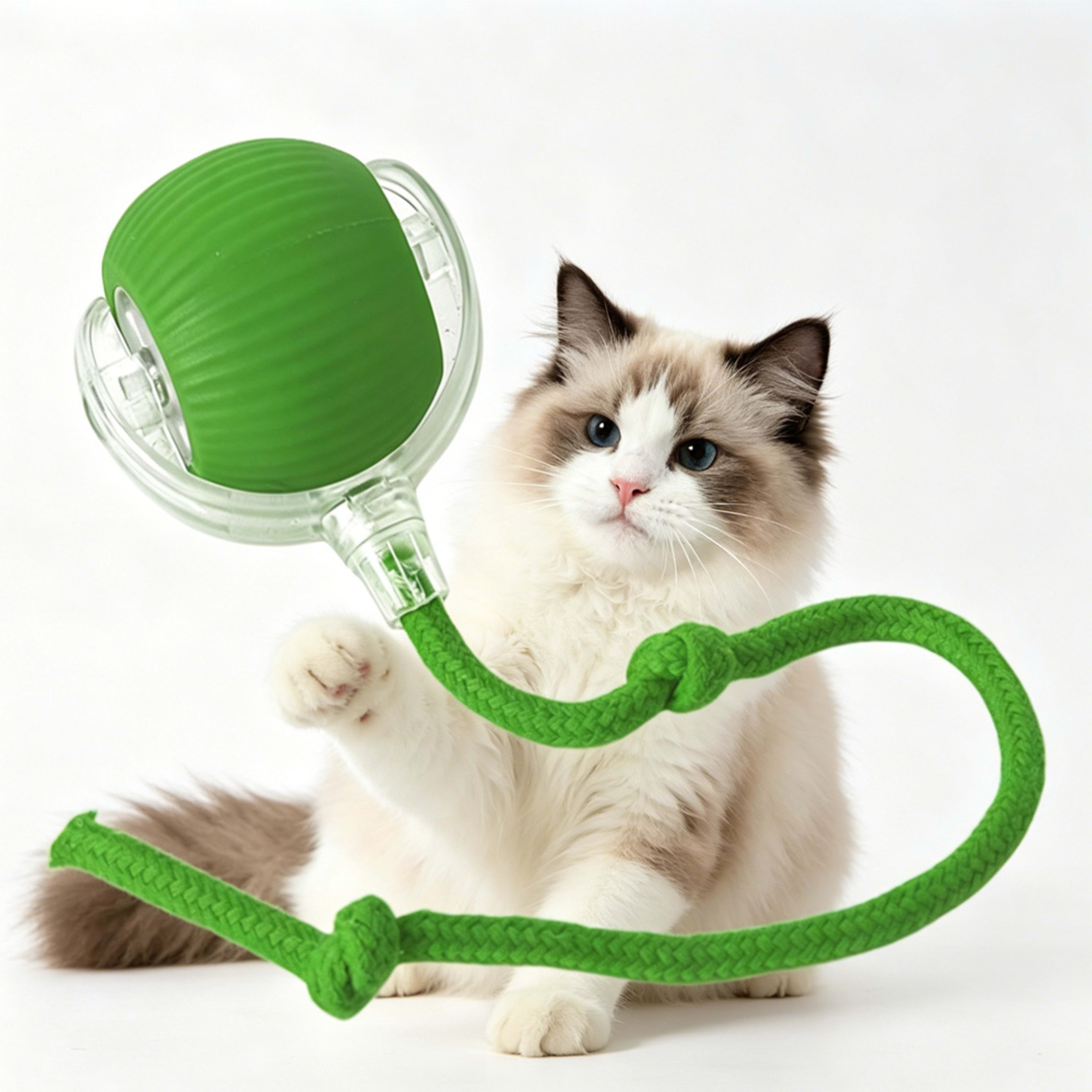 Electric Dog Cat Ball Toy,Indoor Large And Small Cat Dog Interactive Intelligent Rolling Pet Ball 10