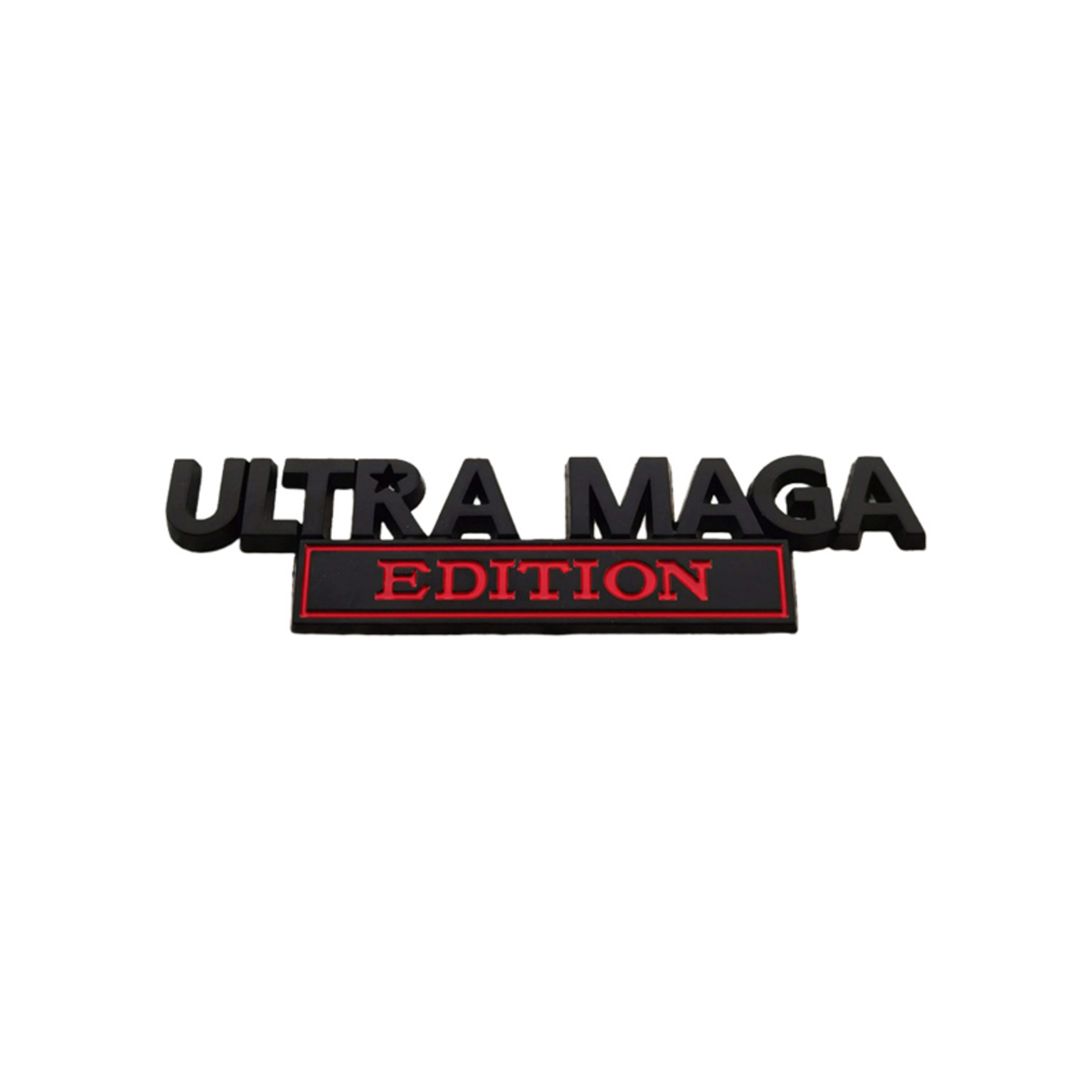 2pcs Ultra MAGA Edition Emblems, Emblem 3D Badge Decal Car Truck SUV,Refrigerator Sticker,Window Display Stickers,Bicycl 7