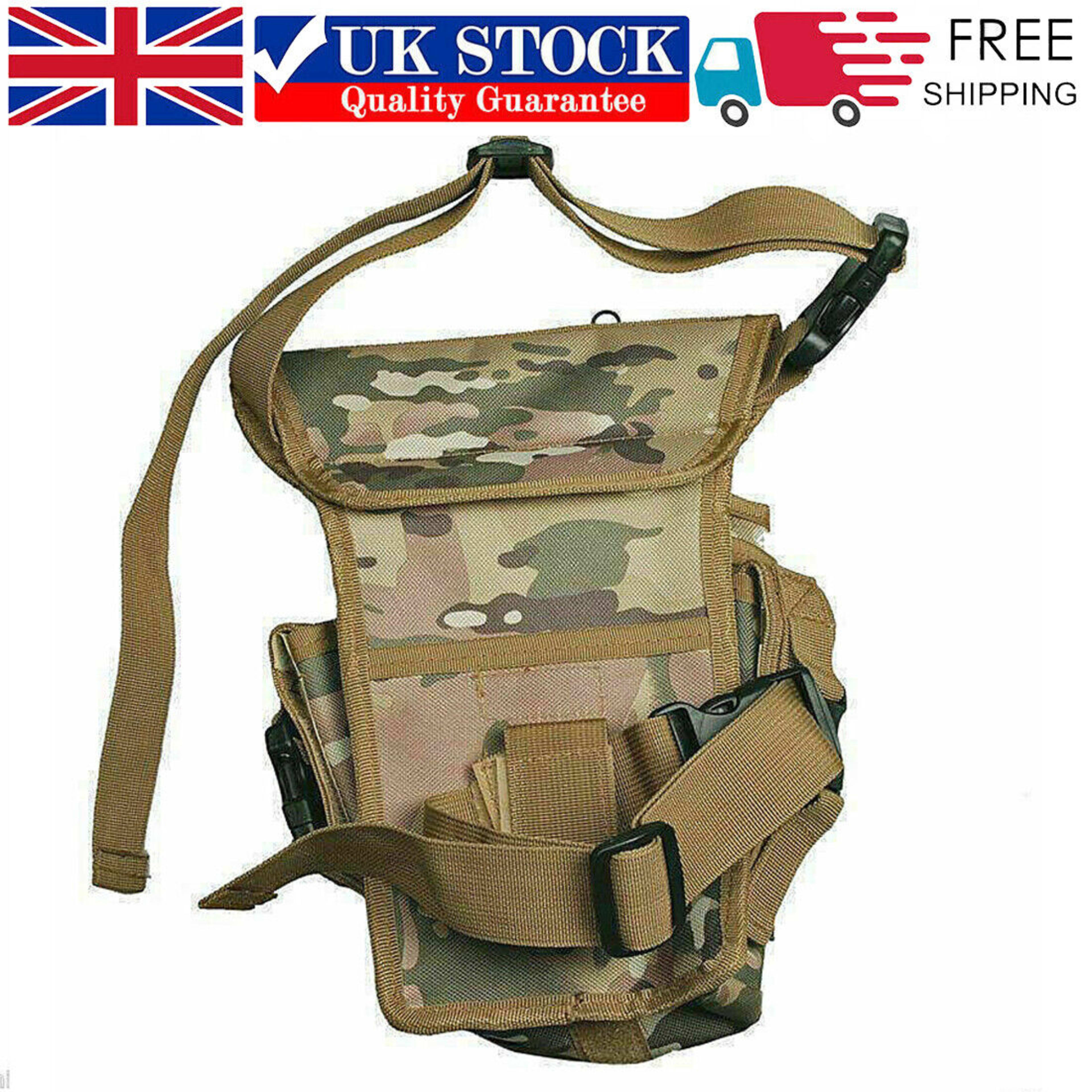 Metal Detecting Detector Accessory Standard Heavy Duty Camo Finds Pouch Bag NEW 3