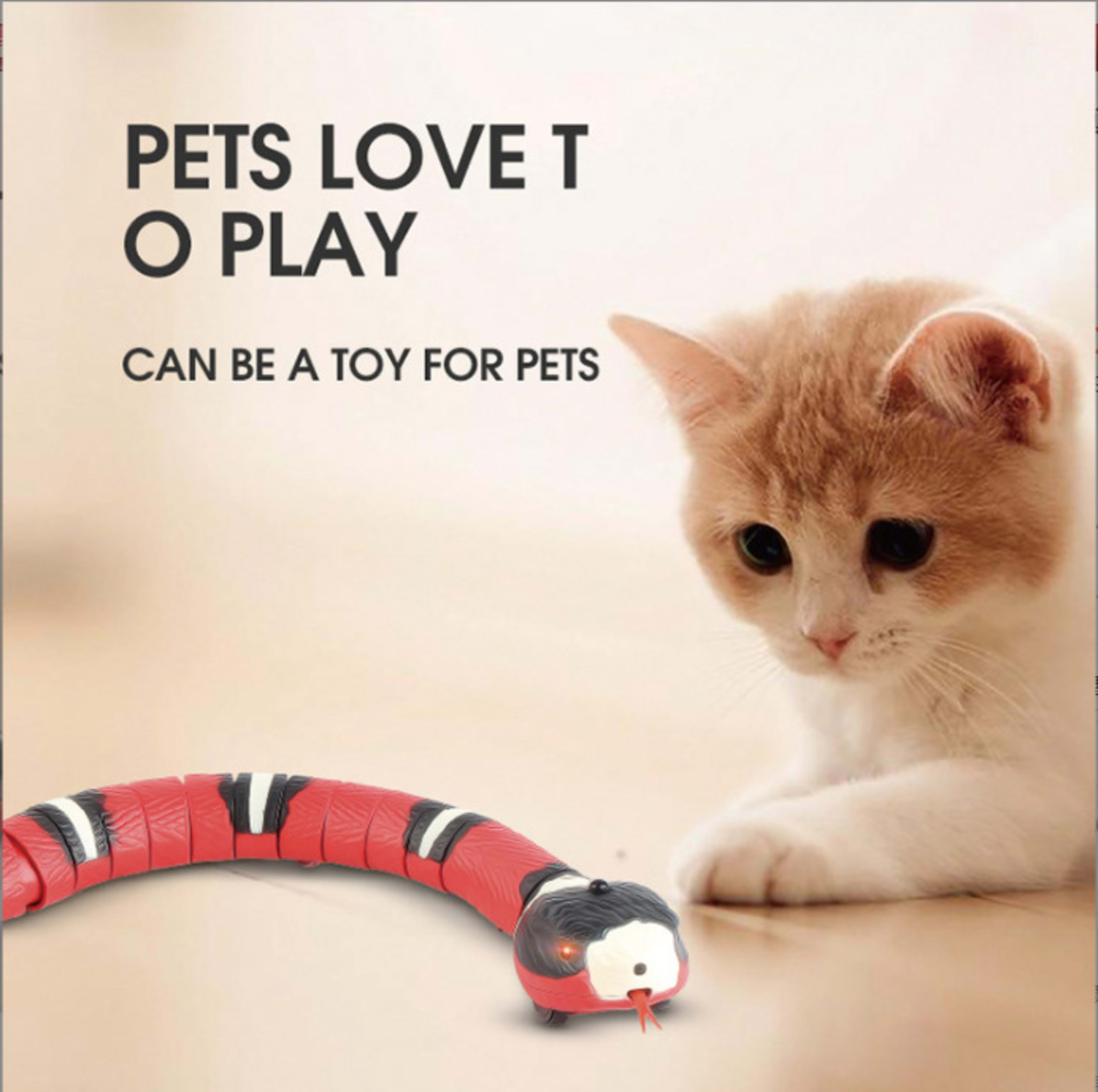 Remote Control Electric Toys Intelligent Induction Obstacle Avoidance Silver Ring Snake 3