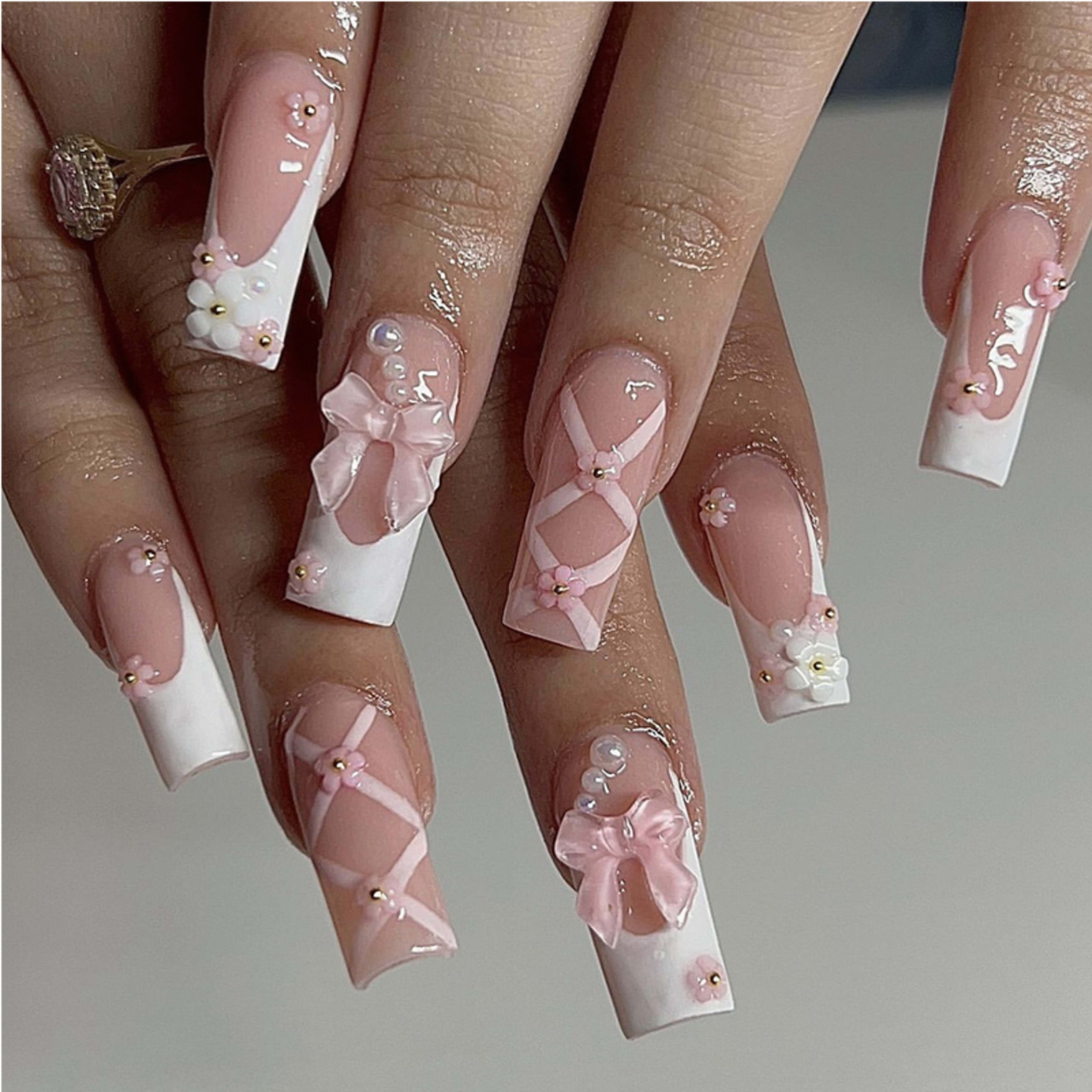 24 PCS Planet Diamond Star Nail Art 4