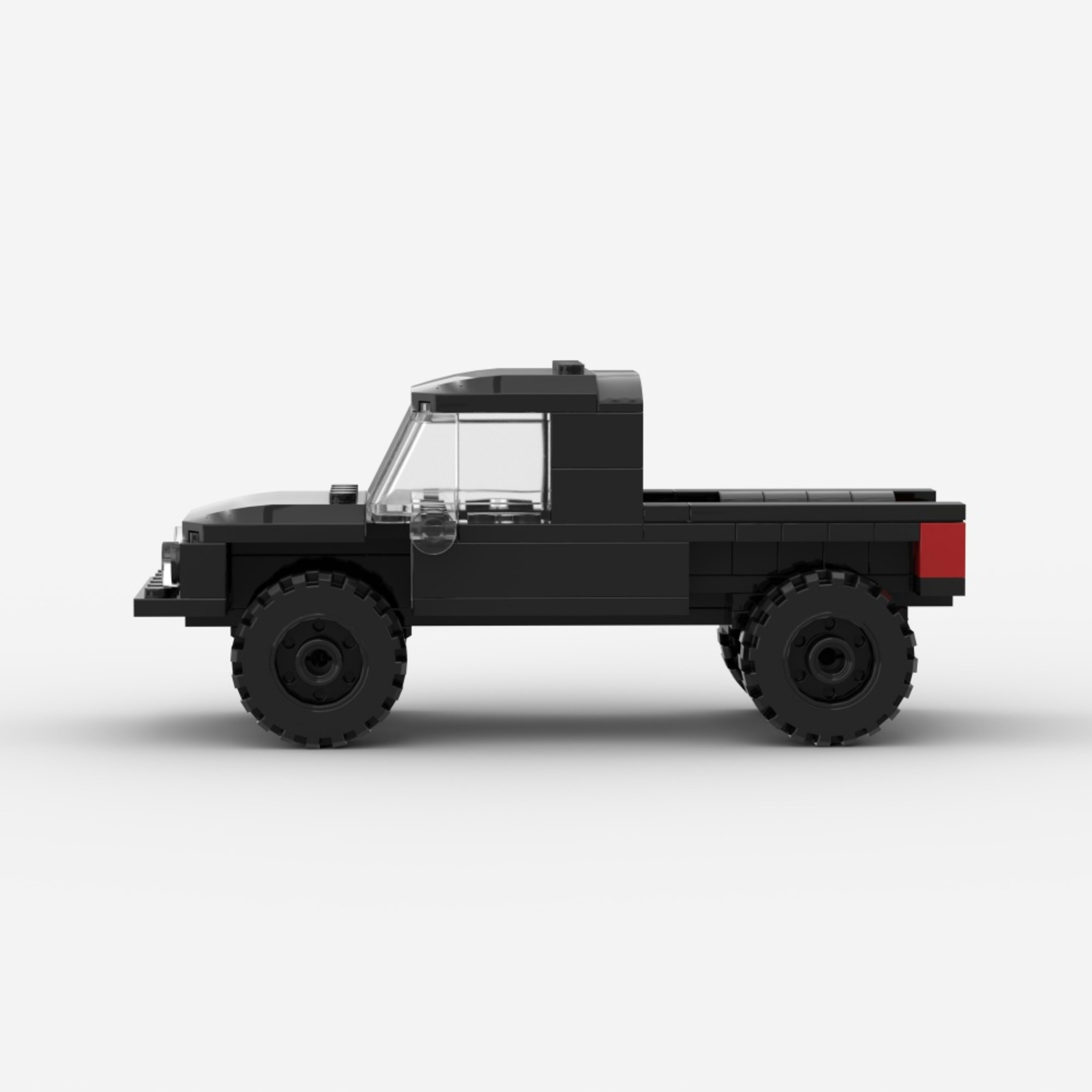 85PCS Off-Road Pickup Truck Building Blocks, Mini Off-Roader Vehicle Toy Gift For Boys Girls And Adults 3