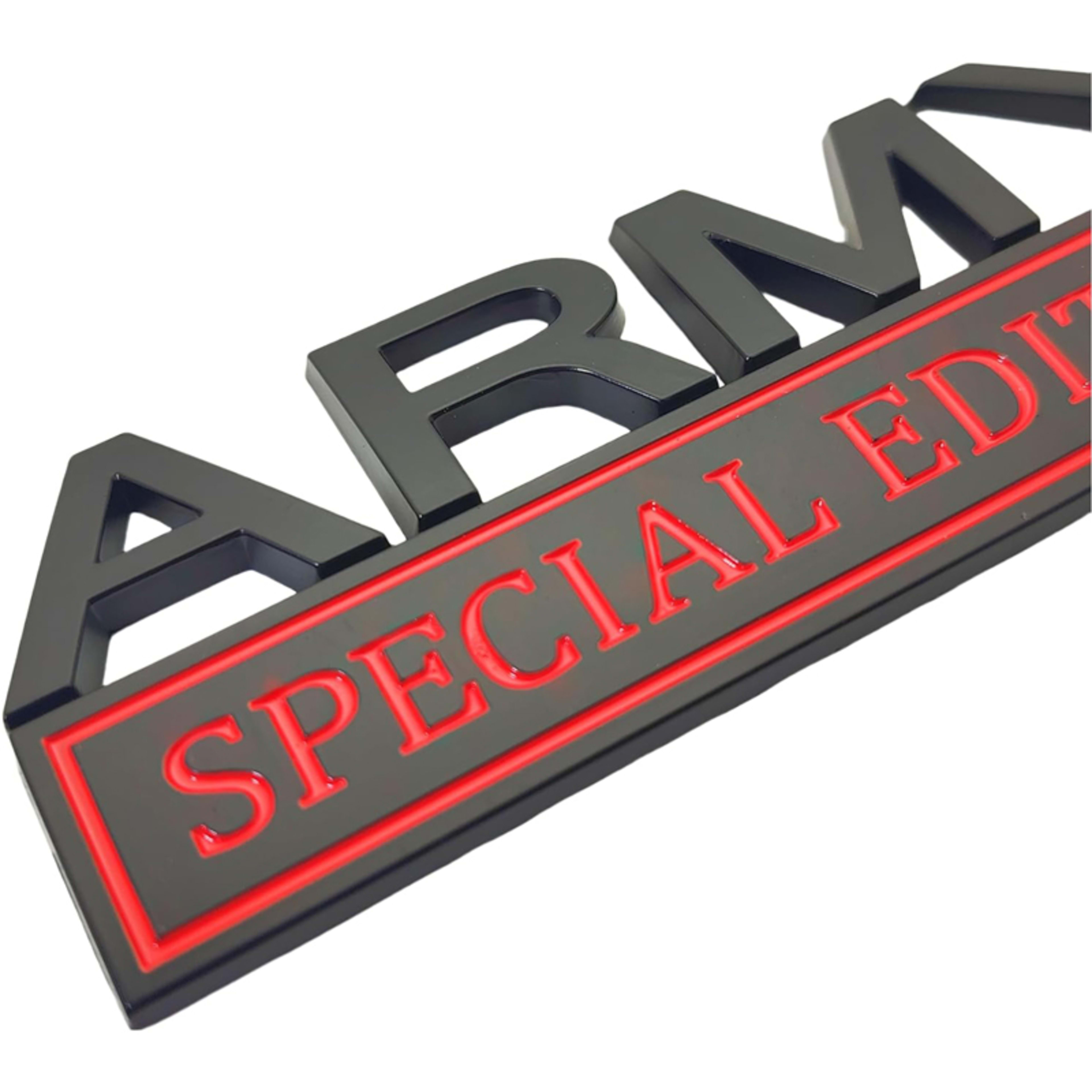 2pack Army Special Edition Emblems, Army Car Emblem 3D Badge Decal Car Truck SUV,Refrigerator Sticker,Window Display Sti 21