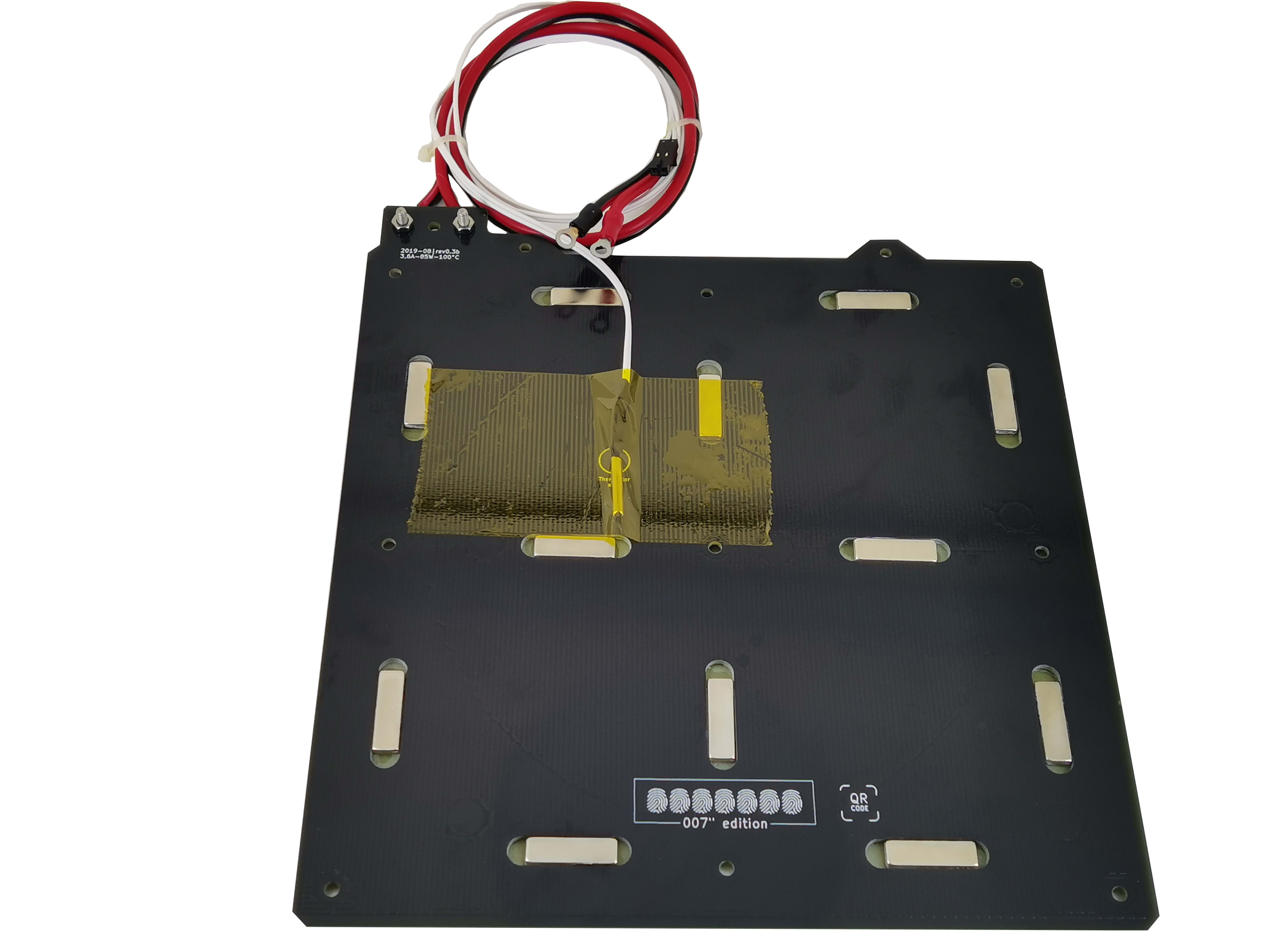 3D Printer Accessories Prusa Mini Hot Bed MK3S Magnetic Magnet Heating Plate Hot Bed PEI Plate 5