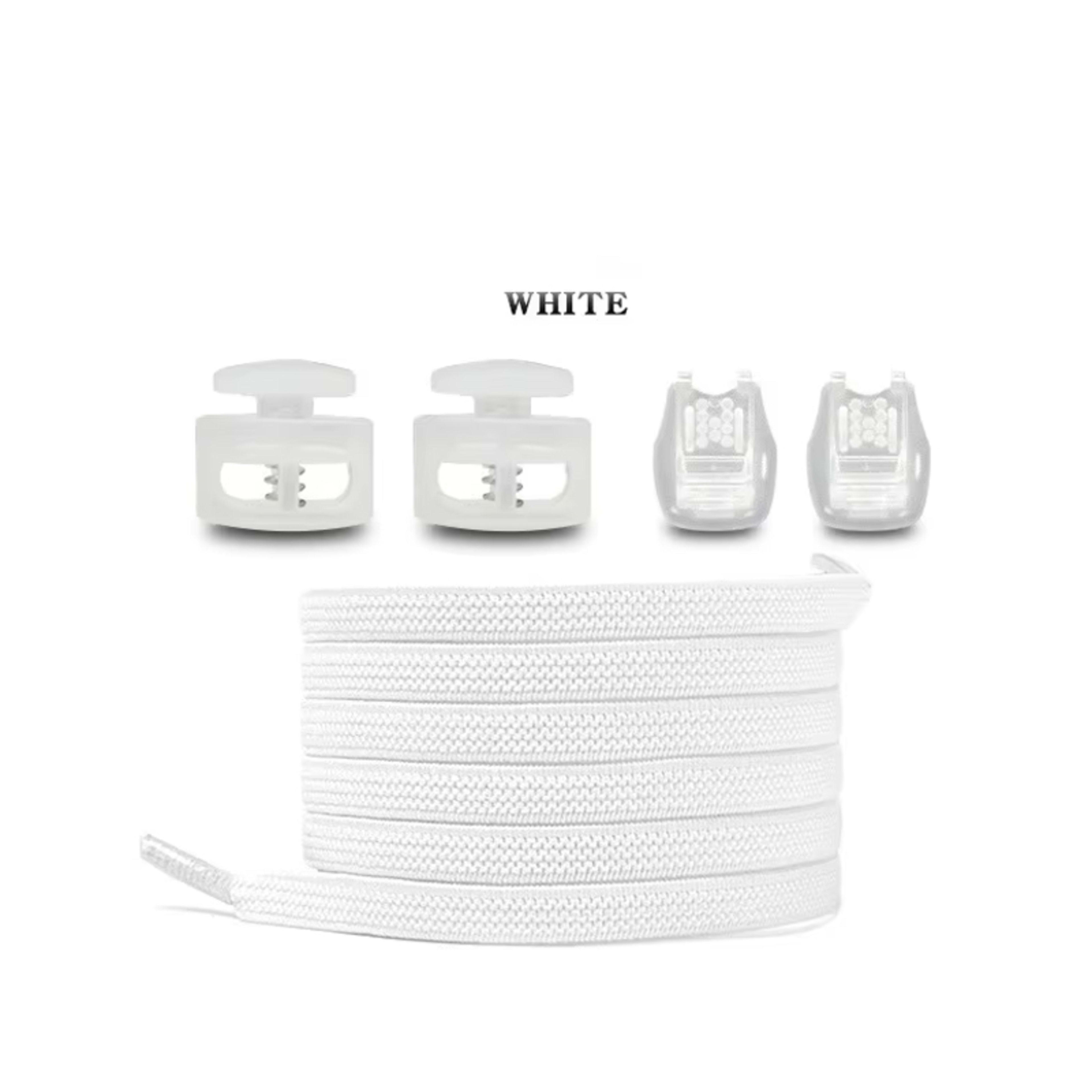 1 Set Of Plastic Shoe Buckles, Comfortable And Fast, Suitable For Children With Lockable Sports Shoes, Sports Shoelaces, 4