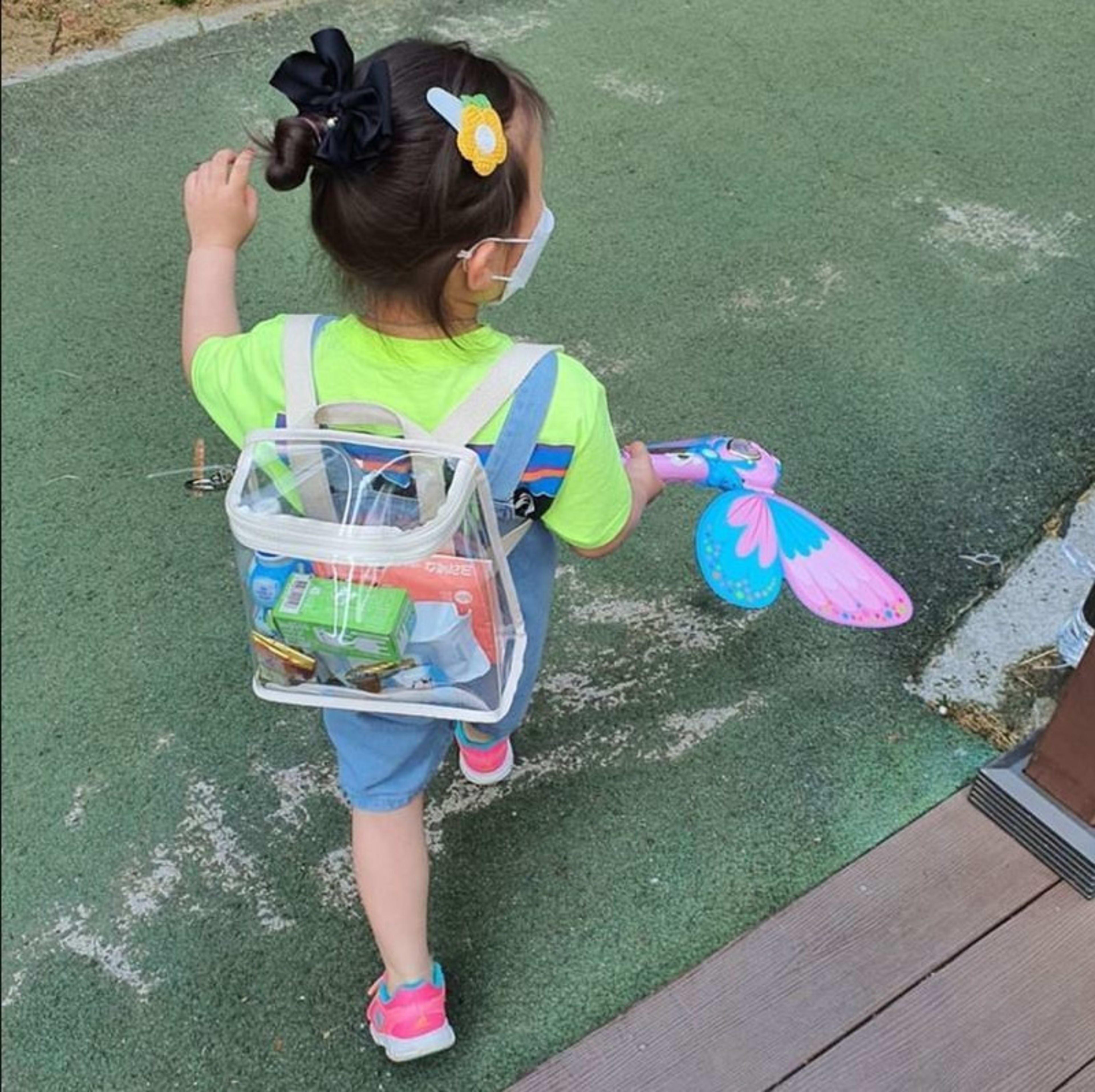 Children's Street Shooting Outdoor Snack Toy Transparent Bag 11