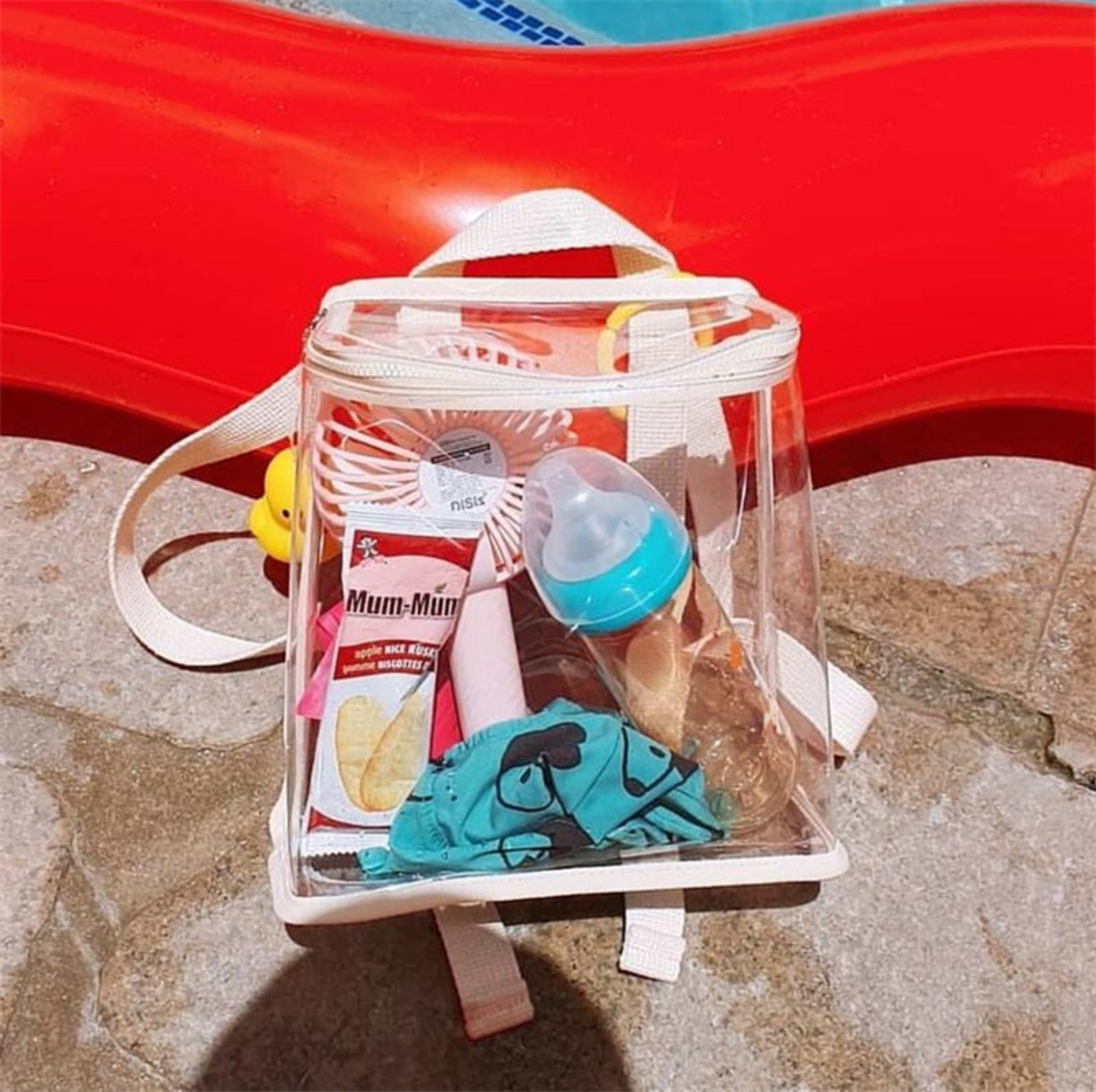 Children's Street Shooting Outdoor Snack Toy Transparent Bag 10