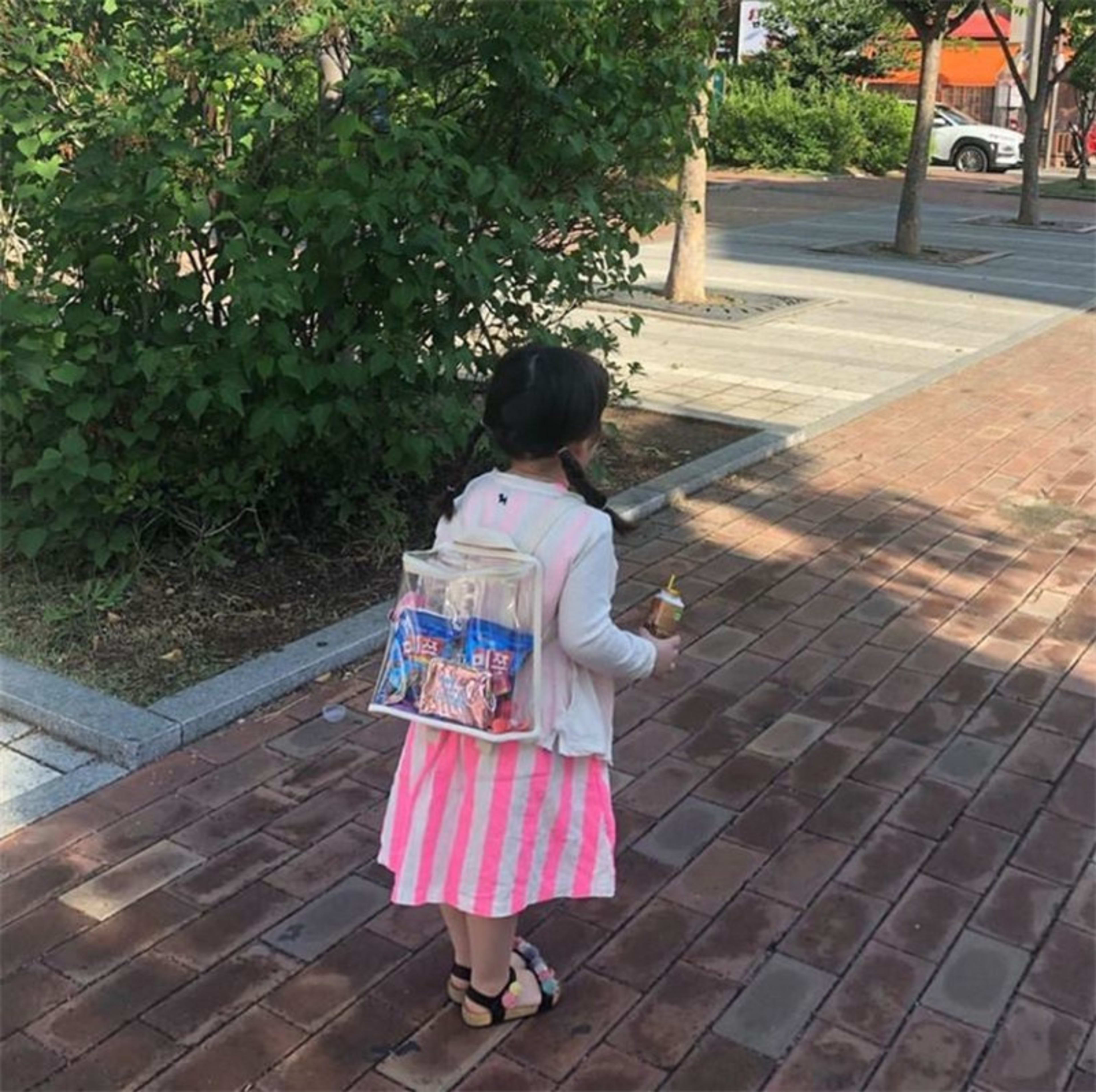 Children's Street Shooting Outdoor Snack Toy Transparent Bag 16