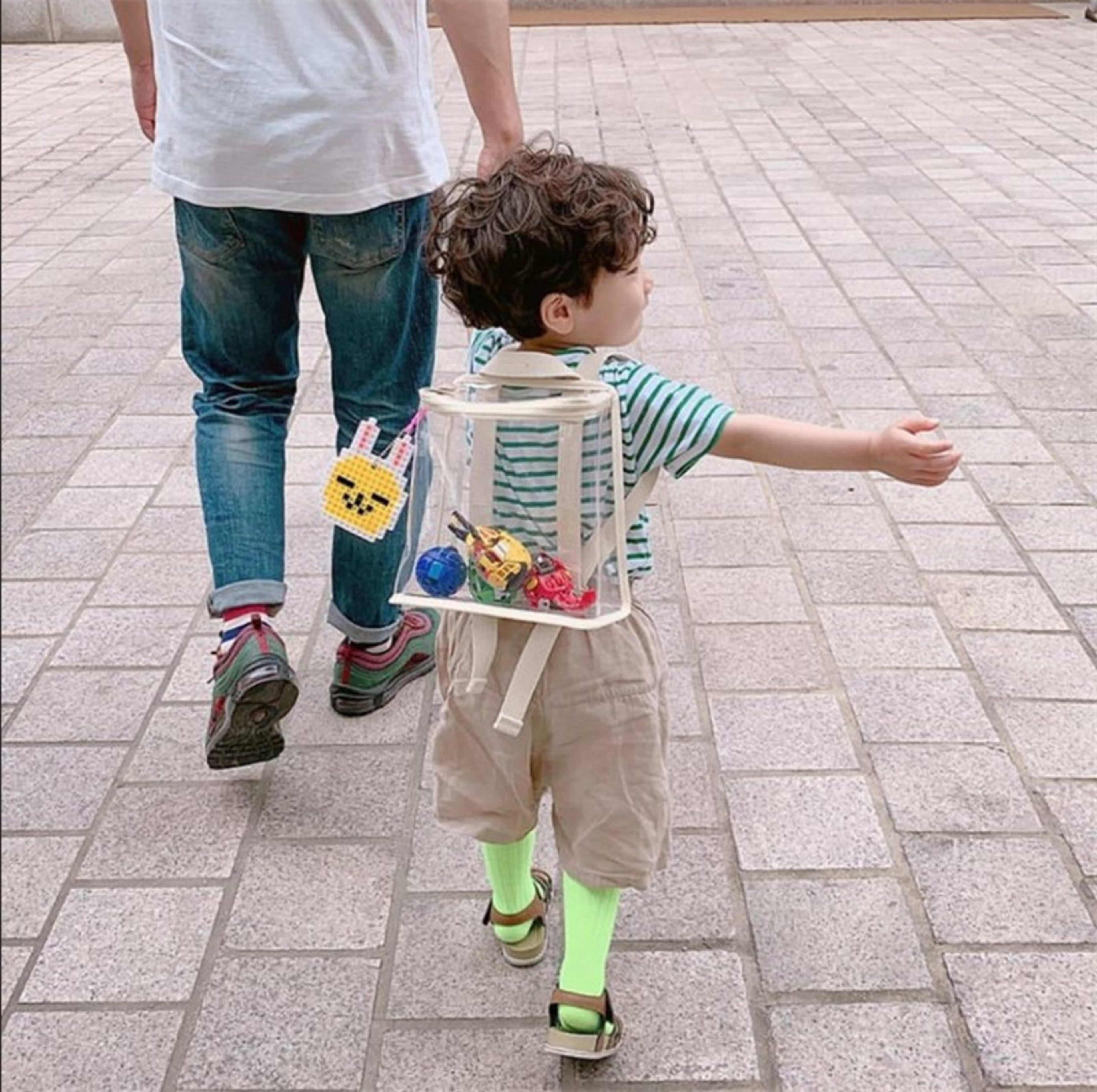 Children's Street Shooting Outdoor Snack Toy Transparent Bag 4