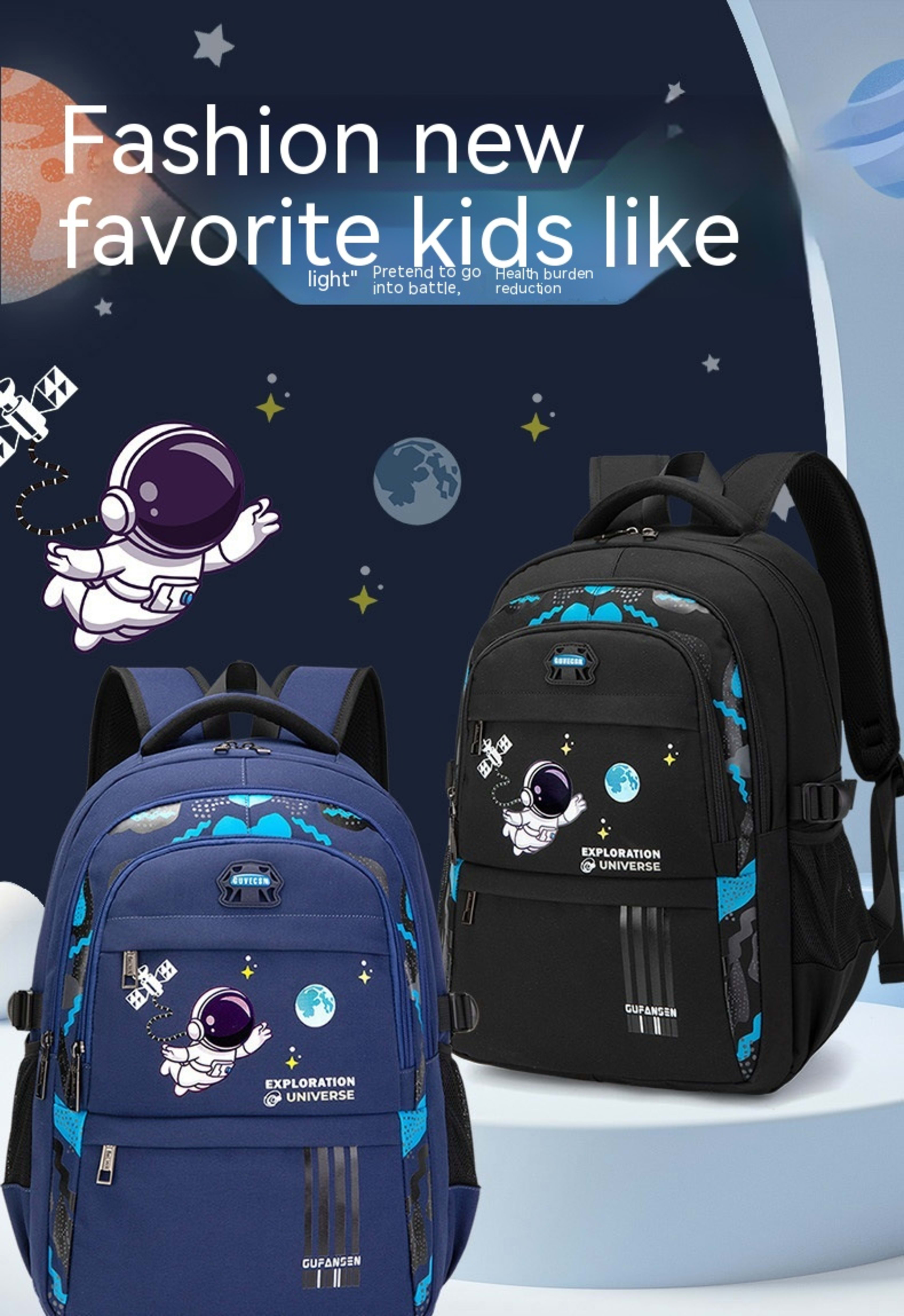 Spine Protection Backpack For Boys And Girls 12