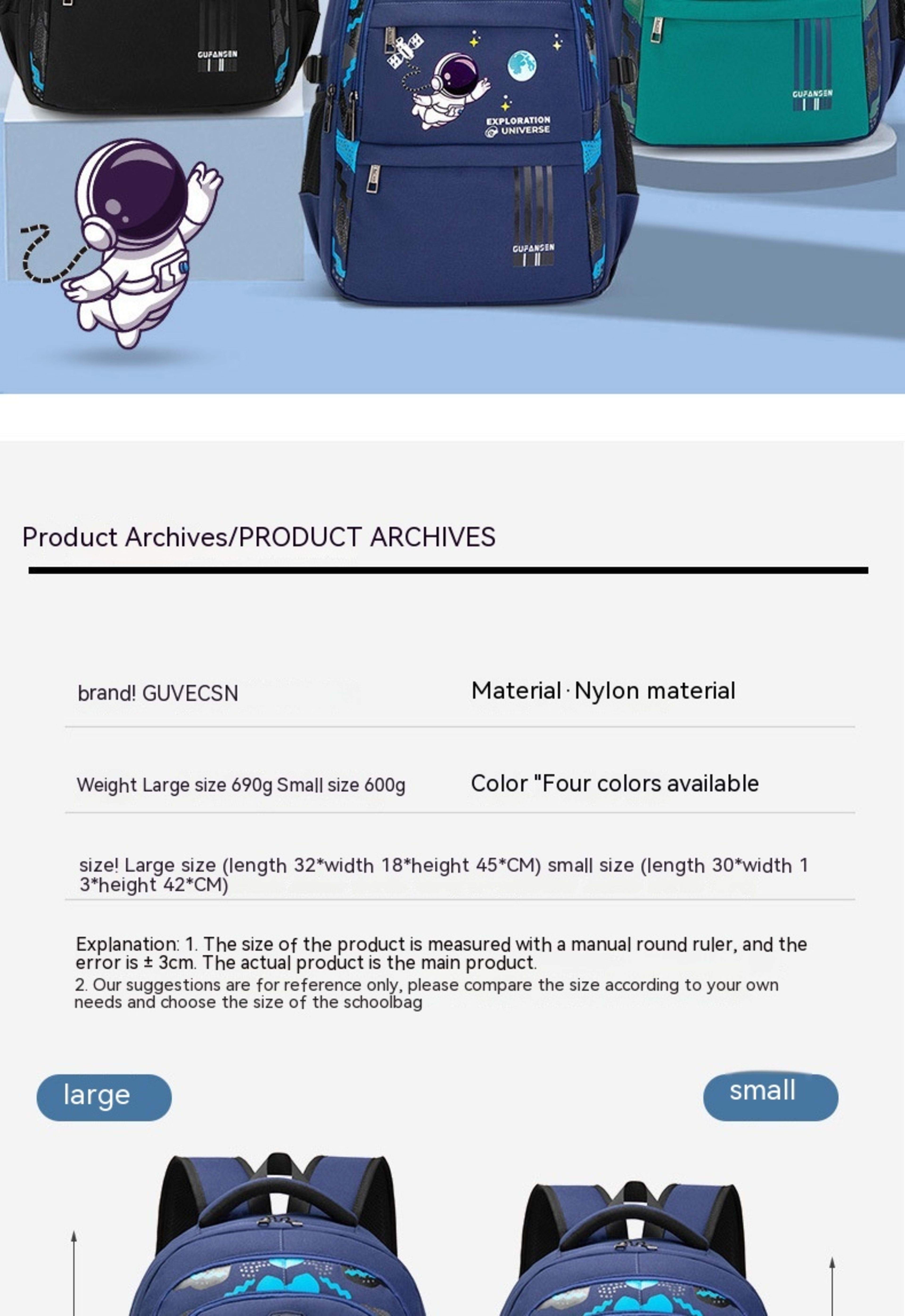 Spine Protection Backpack For Boys And Girls 6