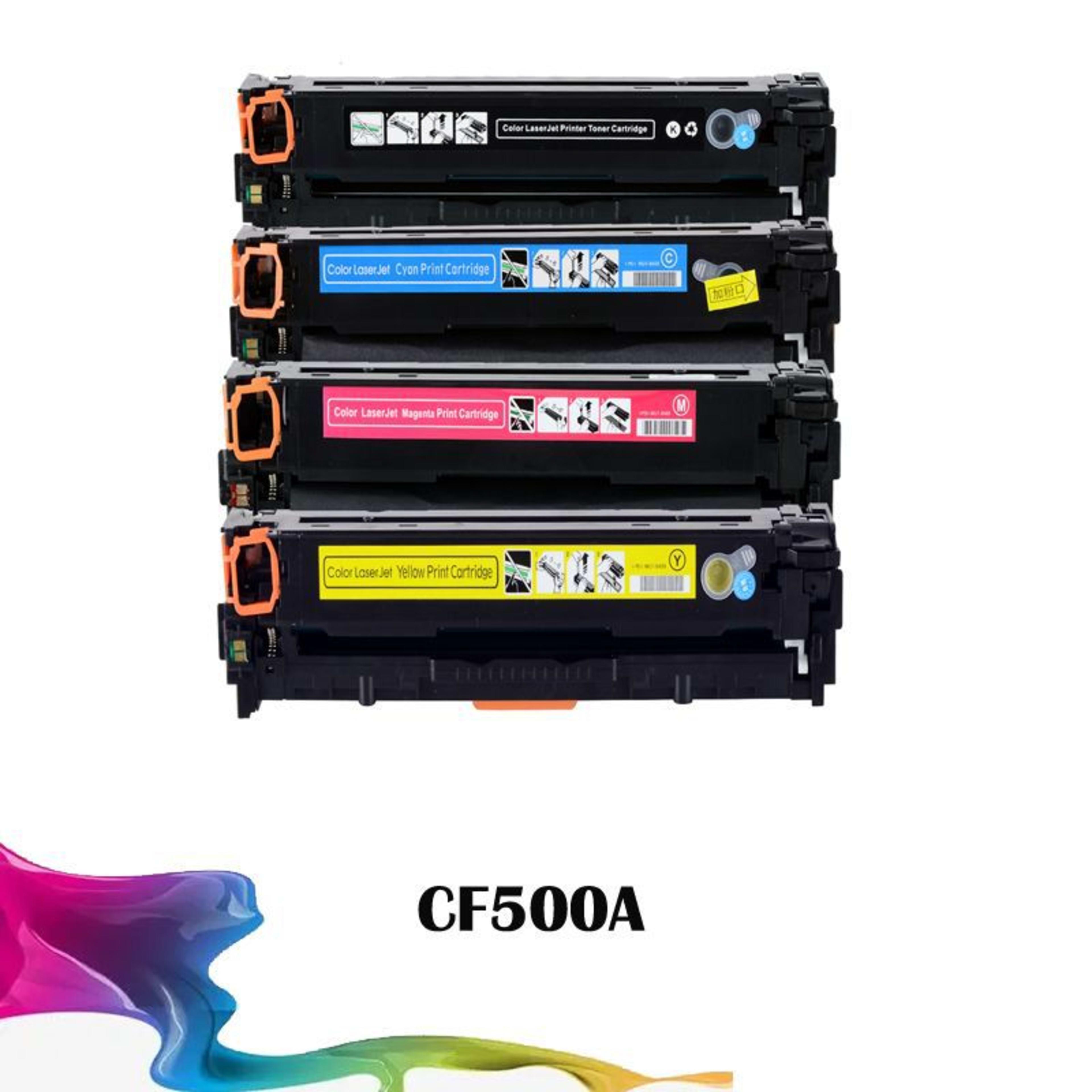 Applicable To M281fdw M280nw Toner Cartridge M254dwnw CF500A 202A Cf5 40 Toner Cartridge 2