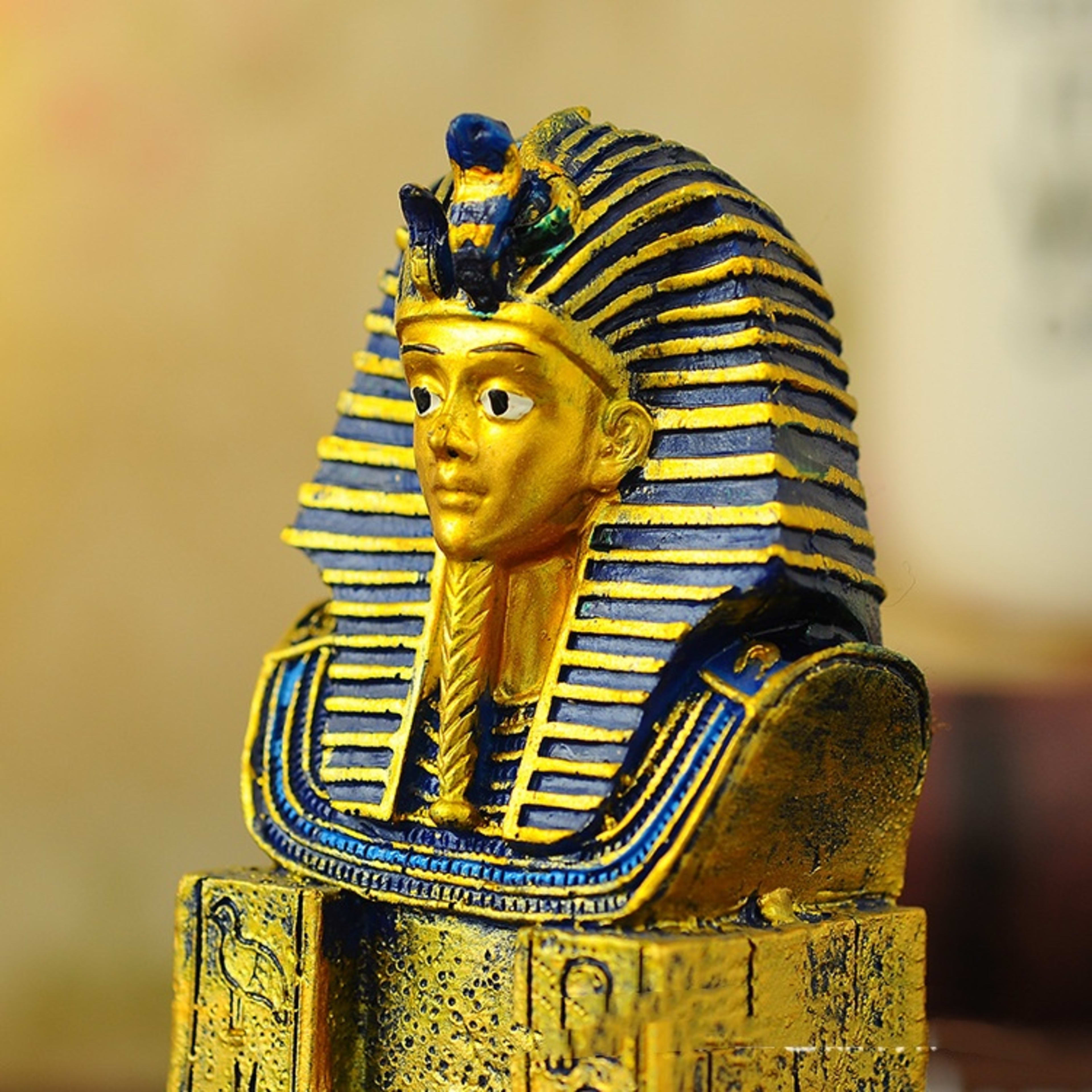 Creative Ancient Egypt Backflow Incense Burner Resin Crafts Home Buddha Ornament 4