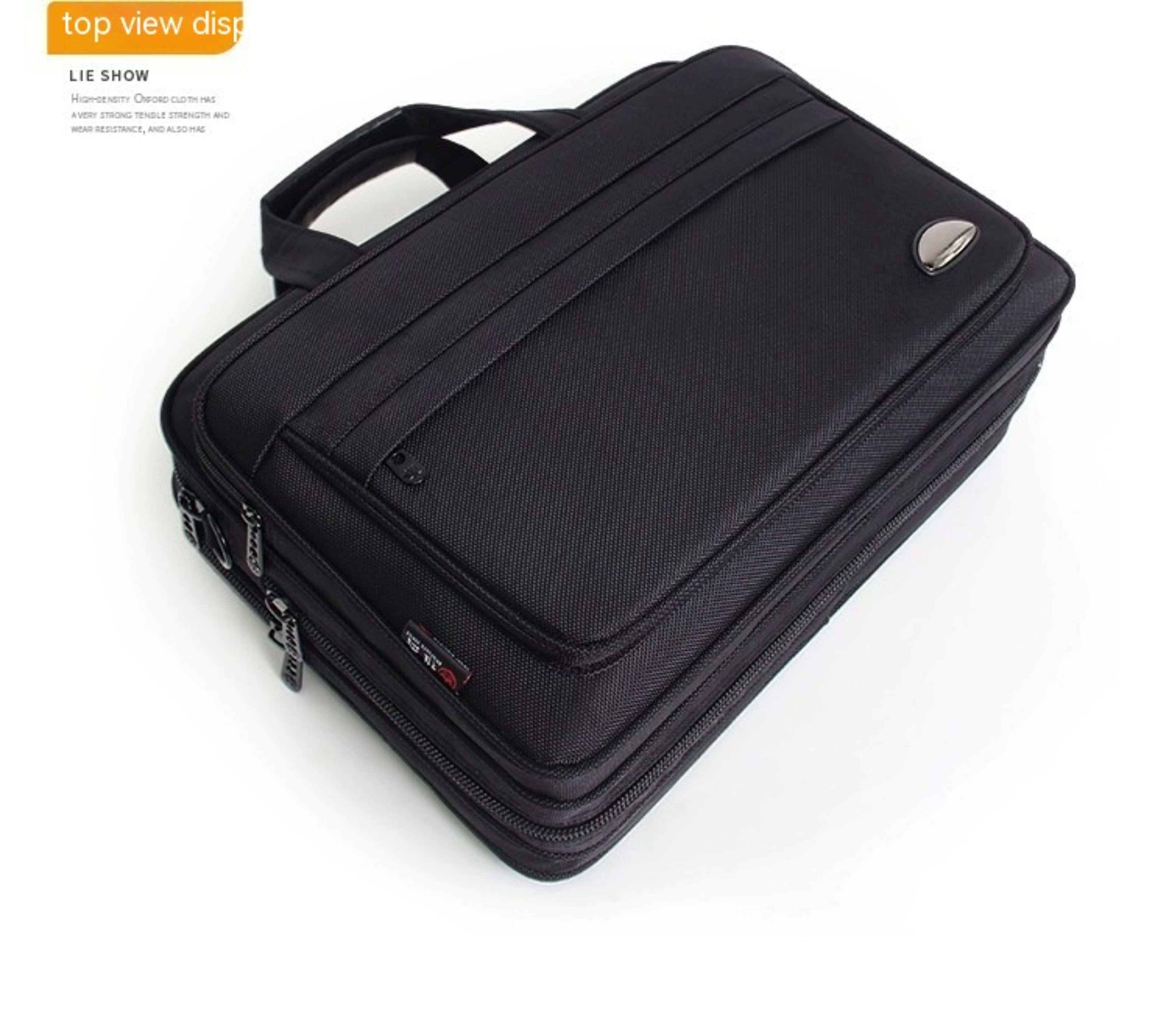 Men's Waterproof Oxford Large Capacity Briefcase 15