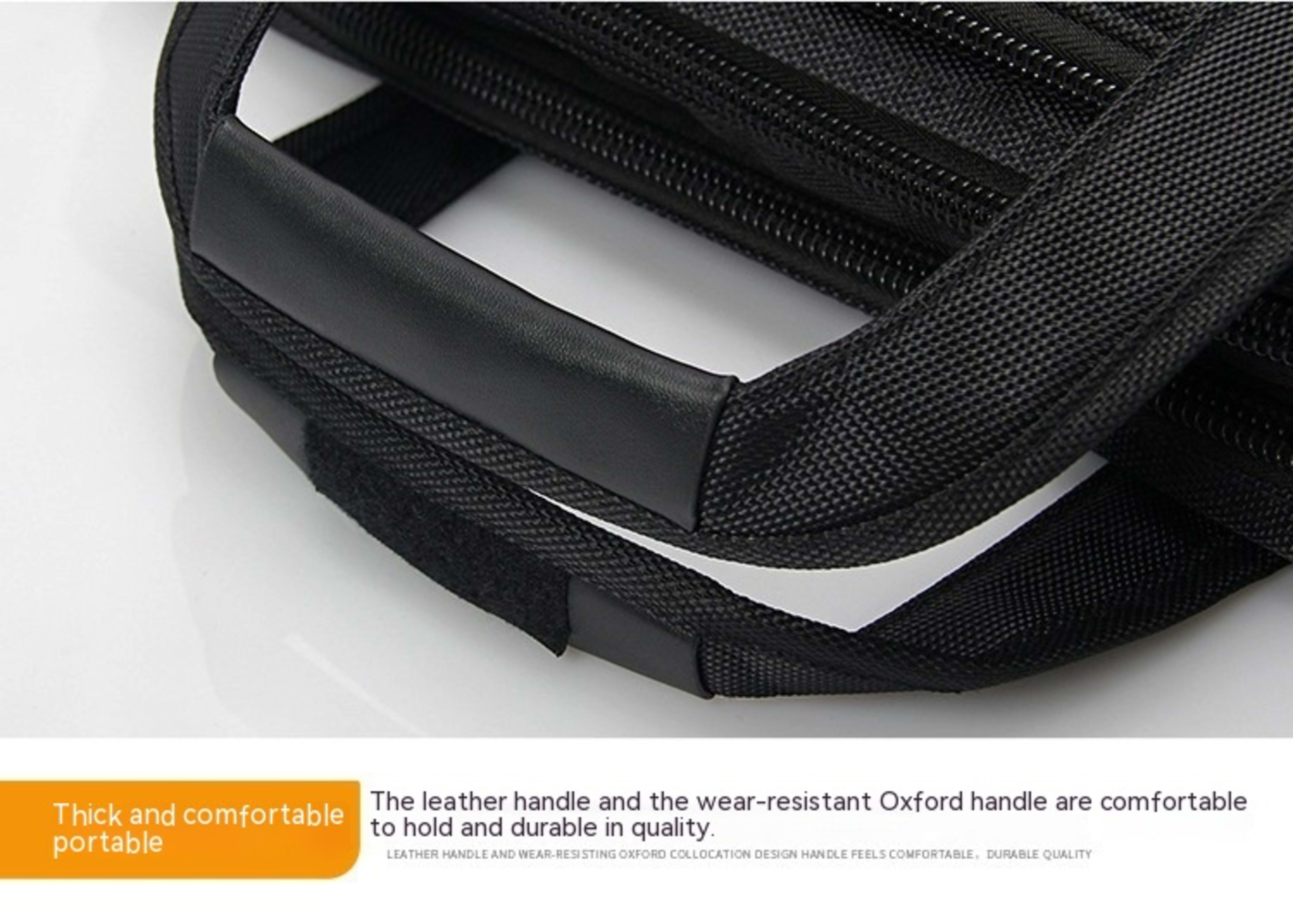 Men's Waterproof Oxford Large Capacity Briefcase 3