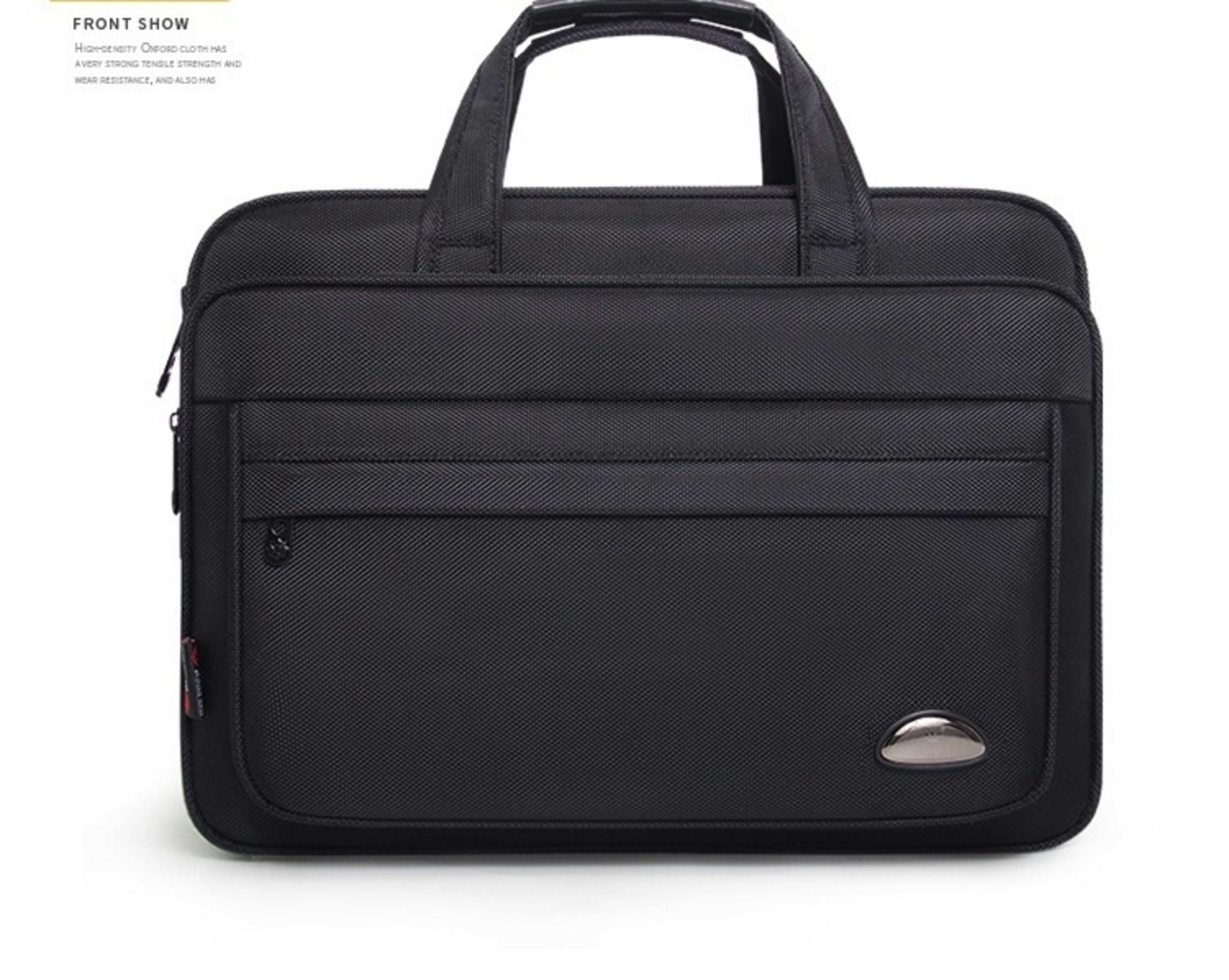 Men's Waterproof Oxford Large Capacity Briefcase 6