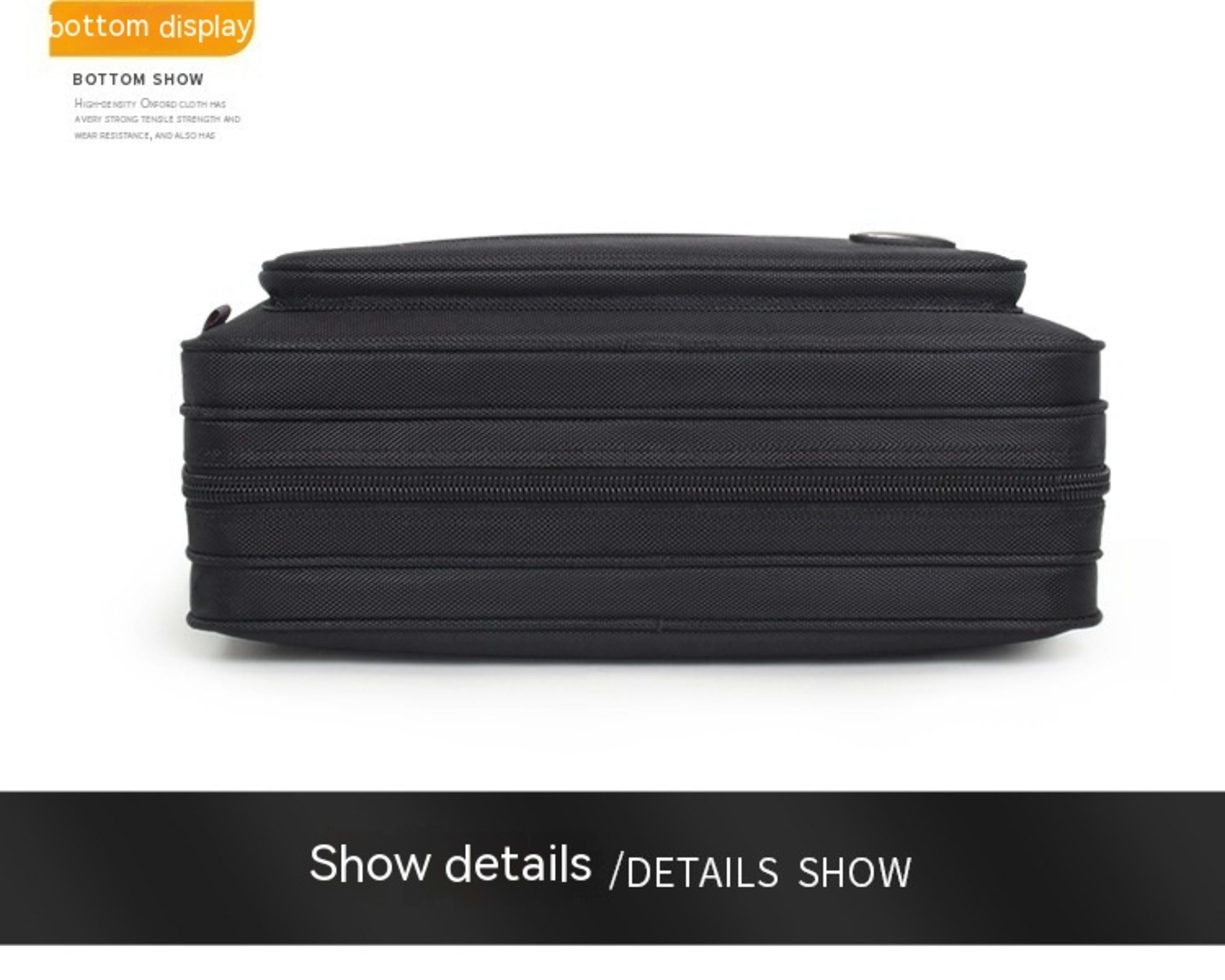 Men's Waterproof Oxford Large Capacity Briefcase 12