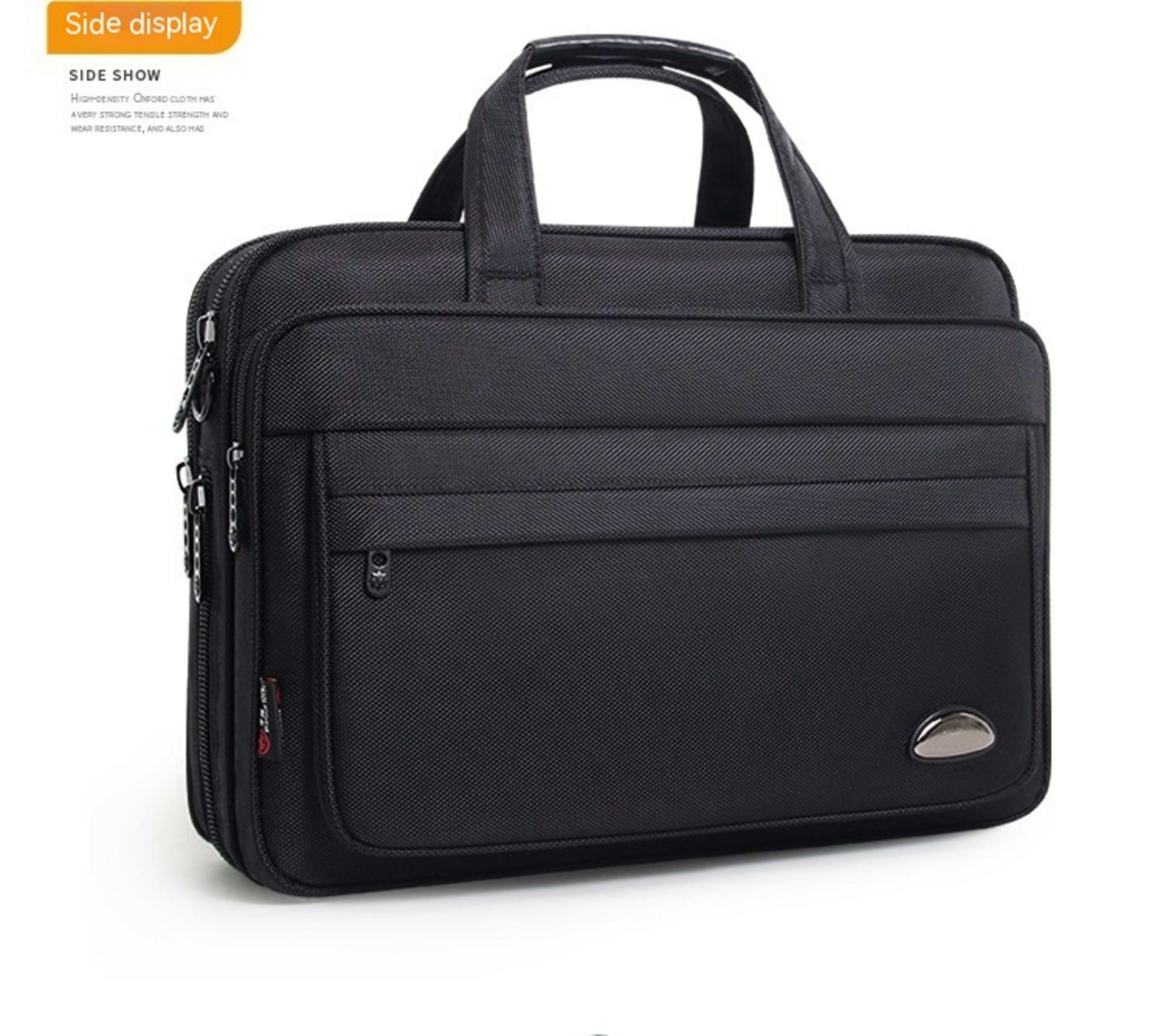 Men's Waterproof Oxford Large Capacity Briefcase 1