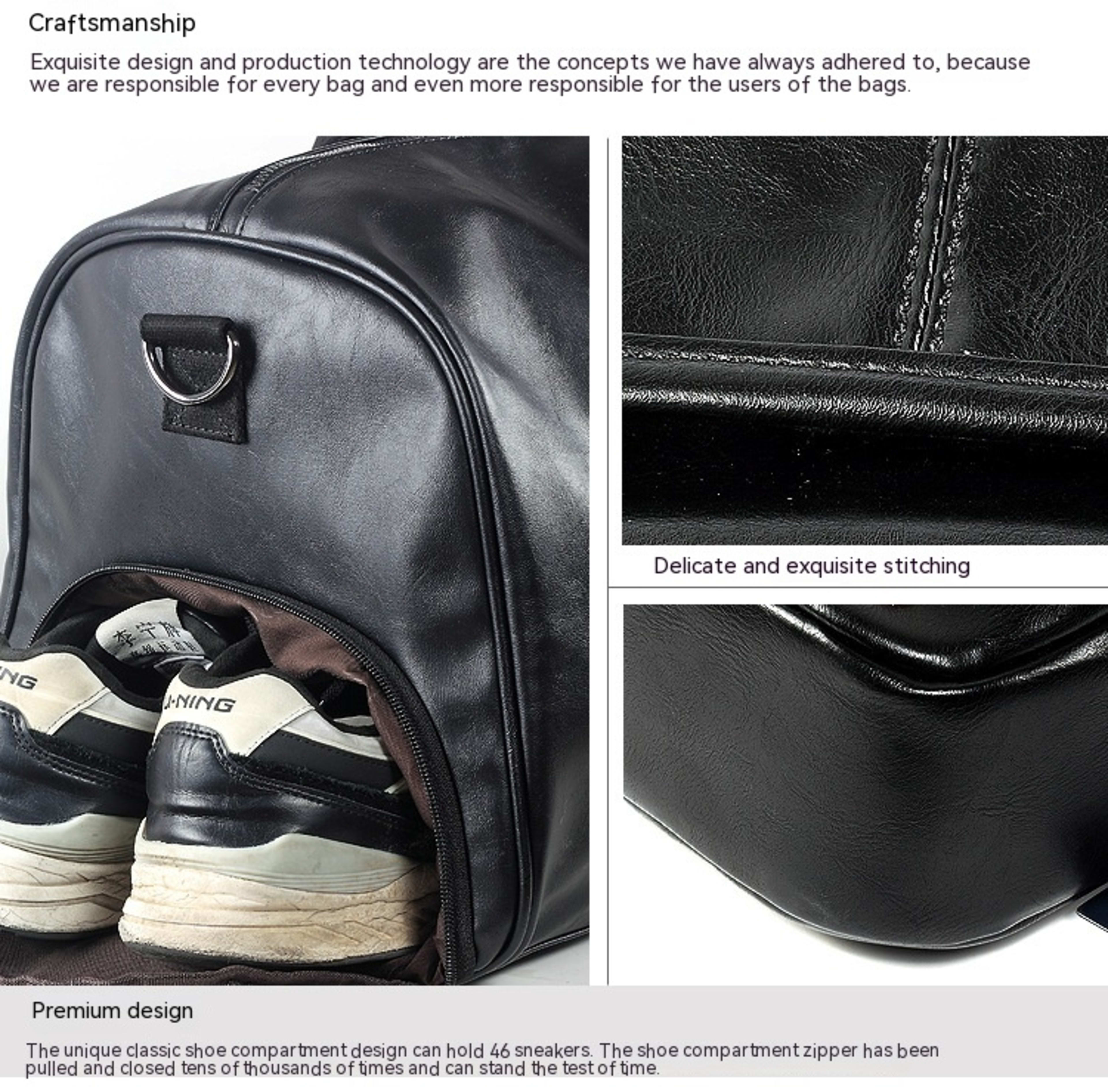 Men Travel Large Capacity Portable Messenger Bag 12