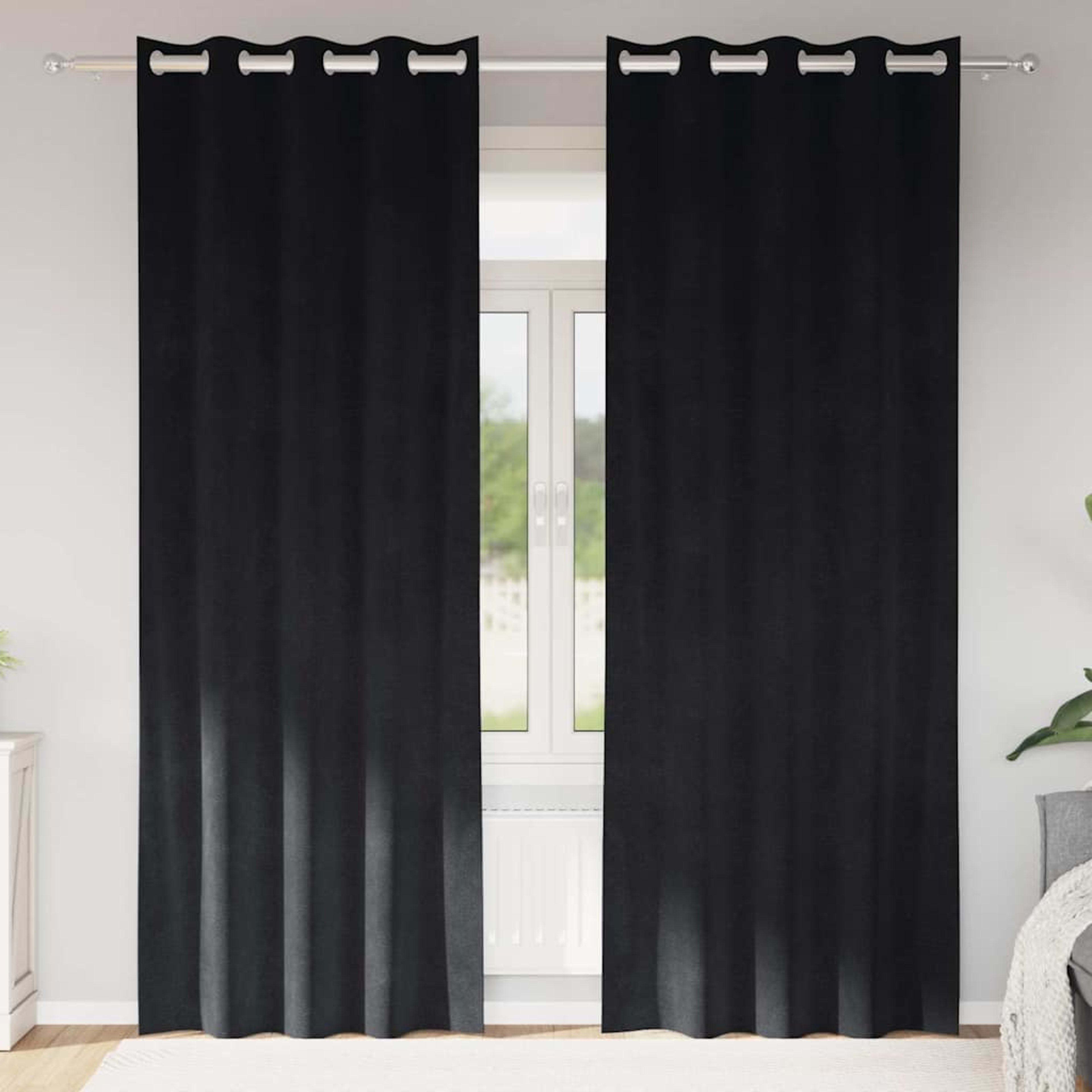 Curtains with Drapes 2 pcs Velvet 6