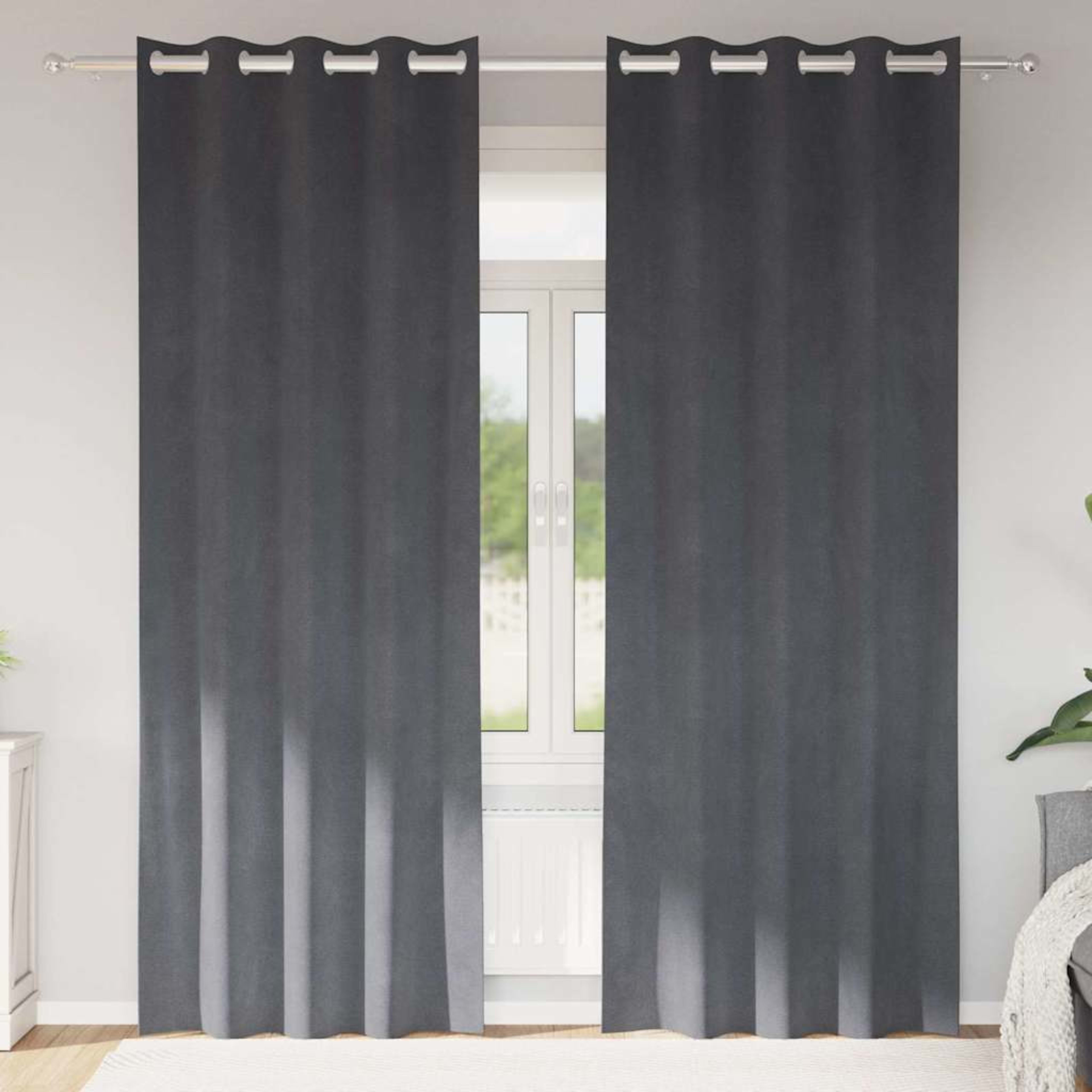 Curtains with Drapes 2 pcs Velvet 19
