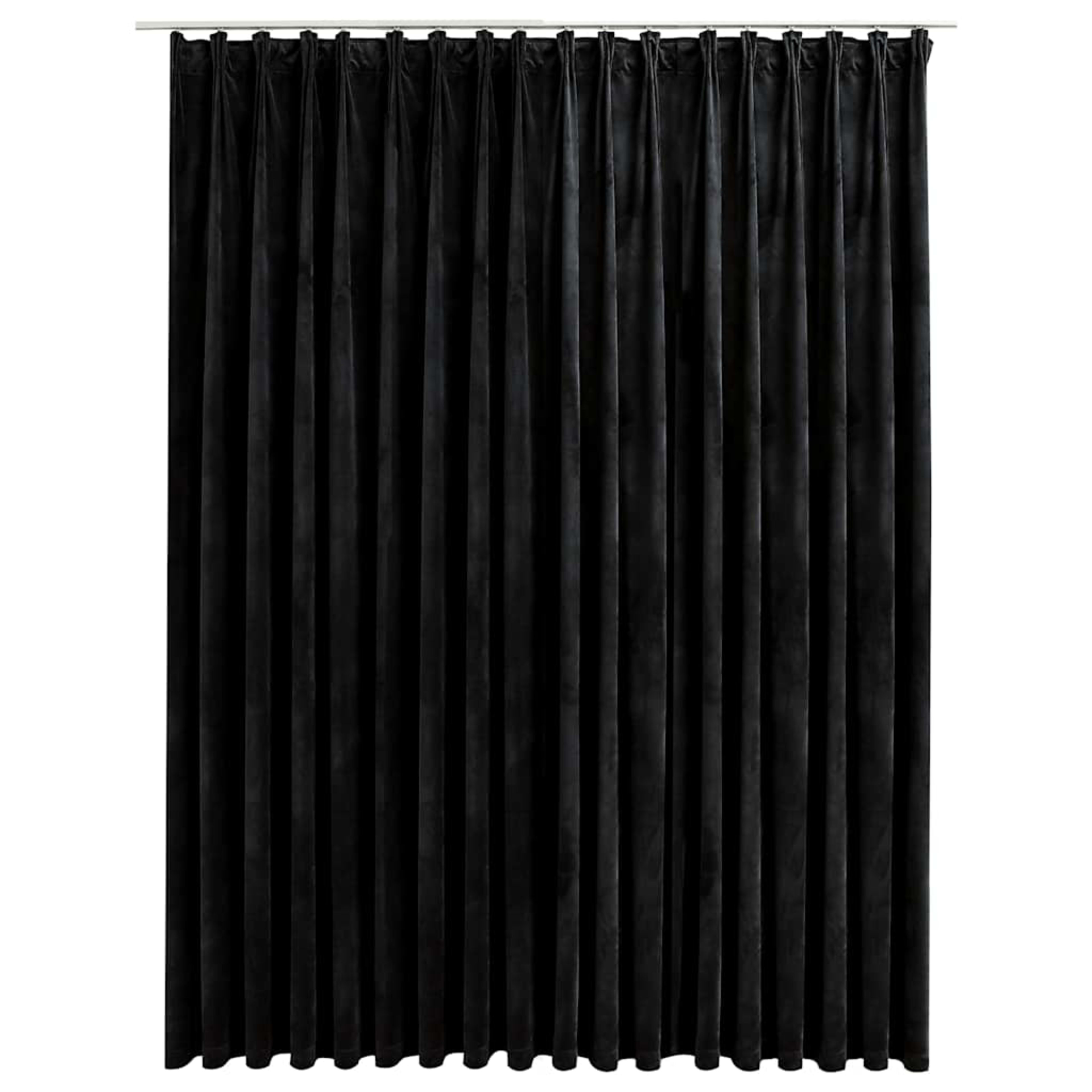 blackout curtain with hooks, velvet;   blackout curtain with 2