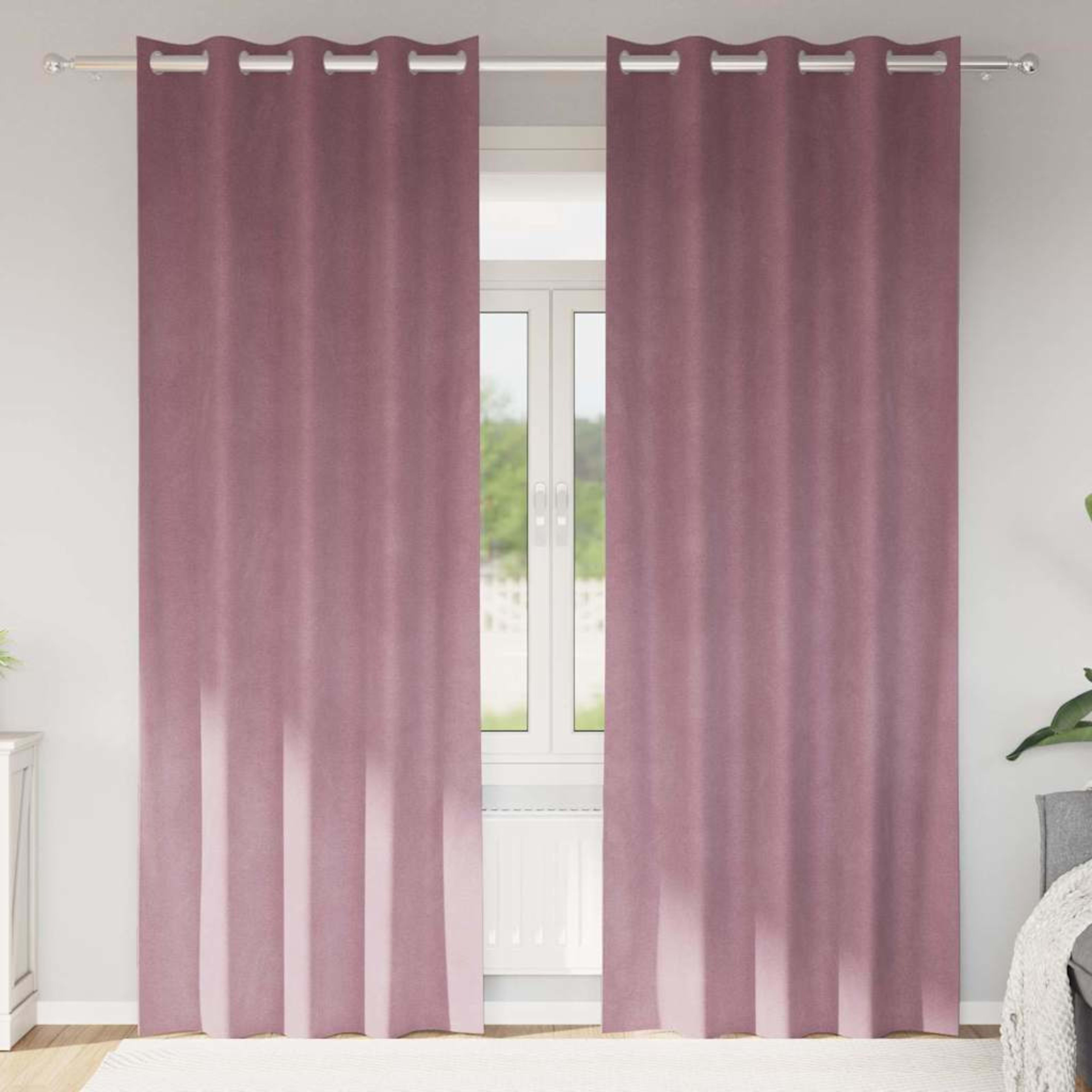 Curtains with Drapes 2 pcs Velvet 13