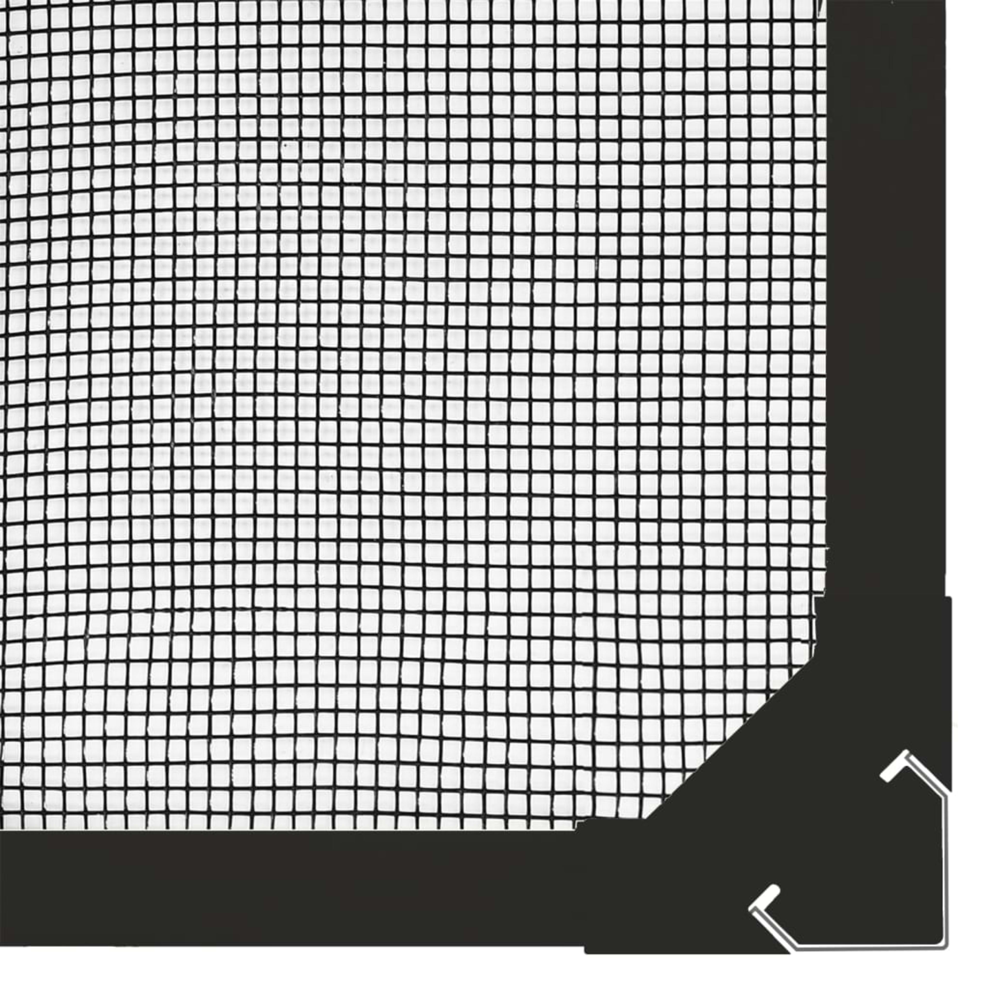 Magnetic Insect Screen for Windows Anthracite   Magnetic Insect Screen for 3