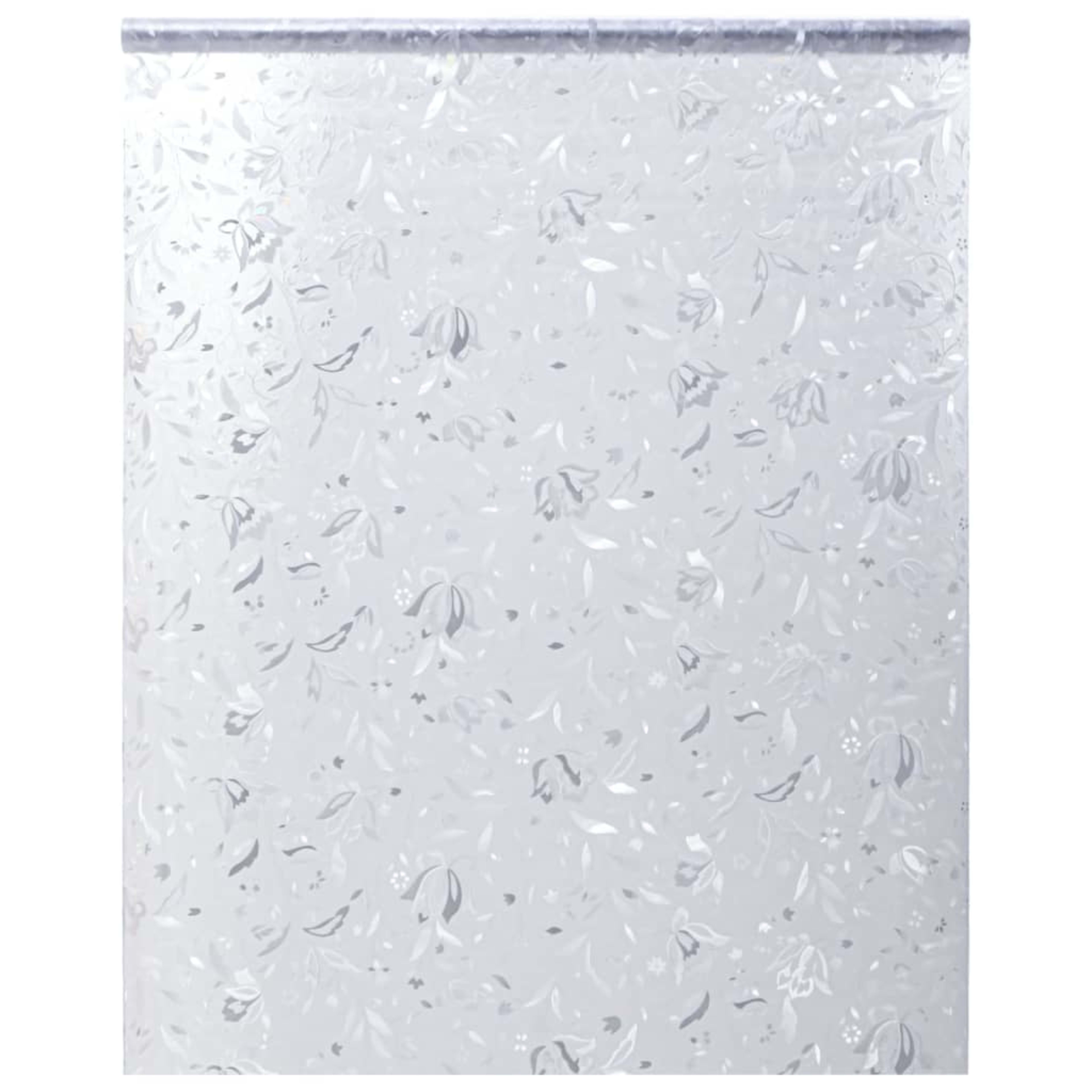 Window Film Matte Floral Pattern PVC Window Film Matte