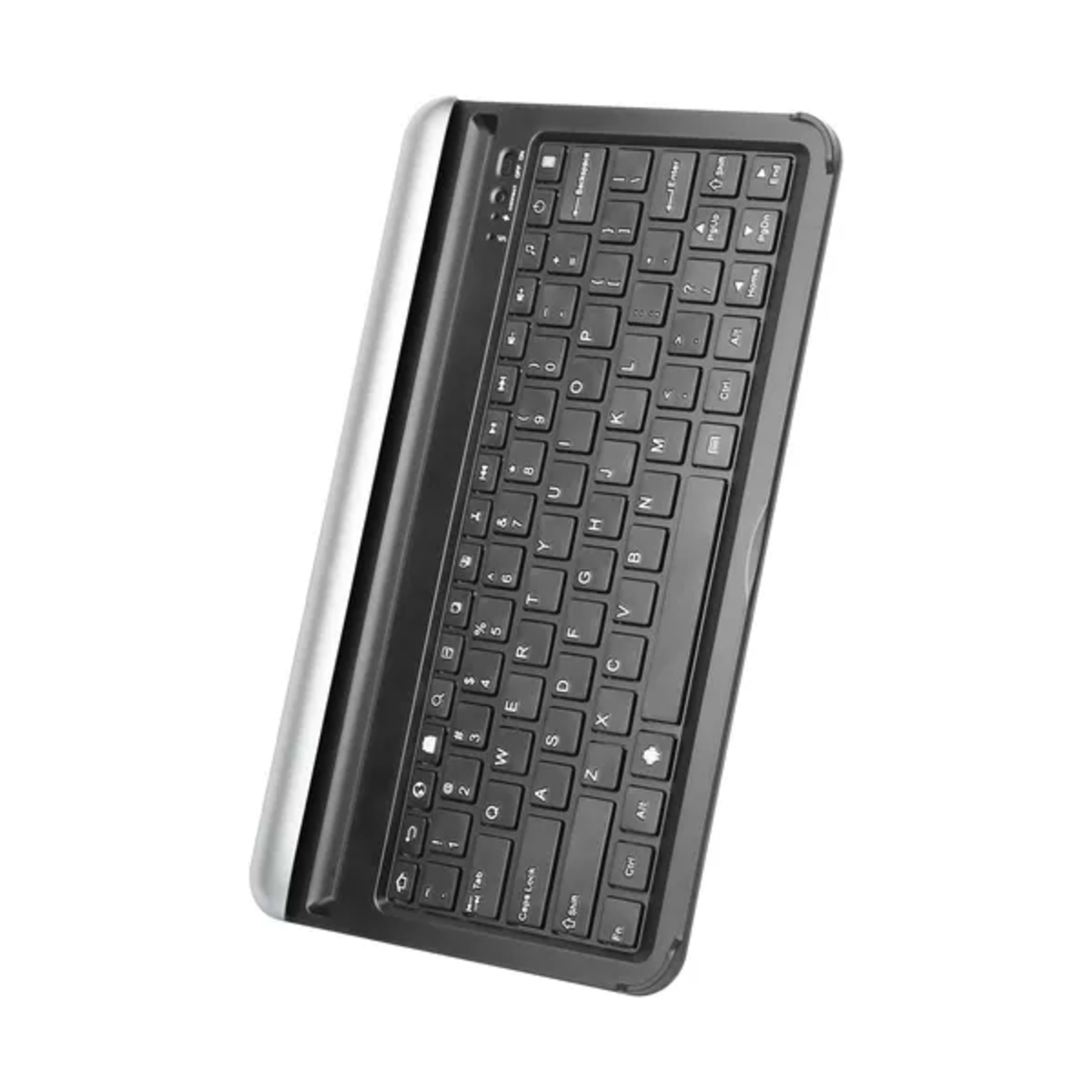 Ultra-portable Wireless Keyboard With Built-in Stand For KOCASO MX1080 And INova EX1080 In Silver 5