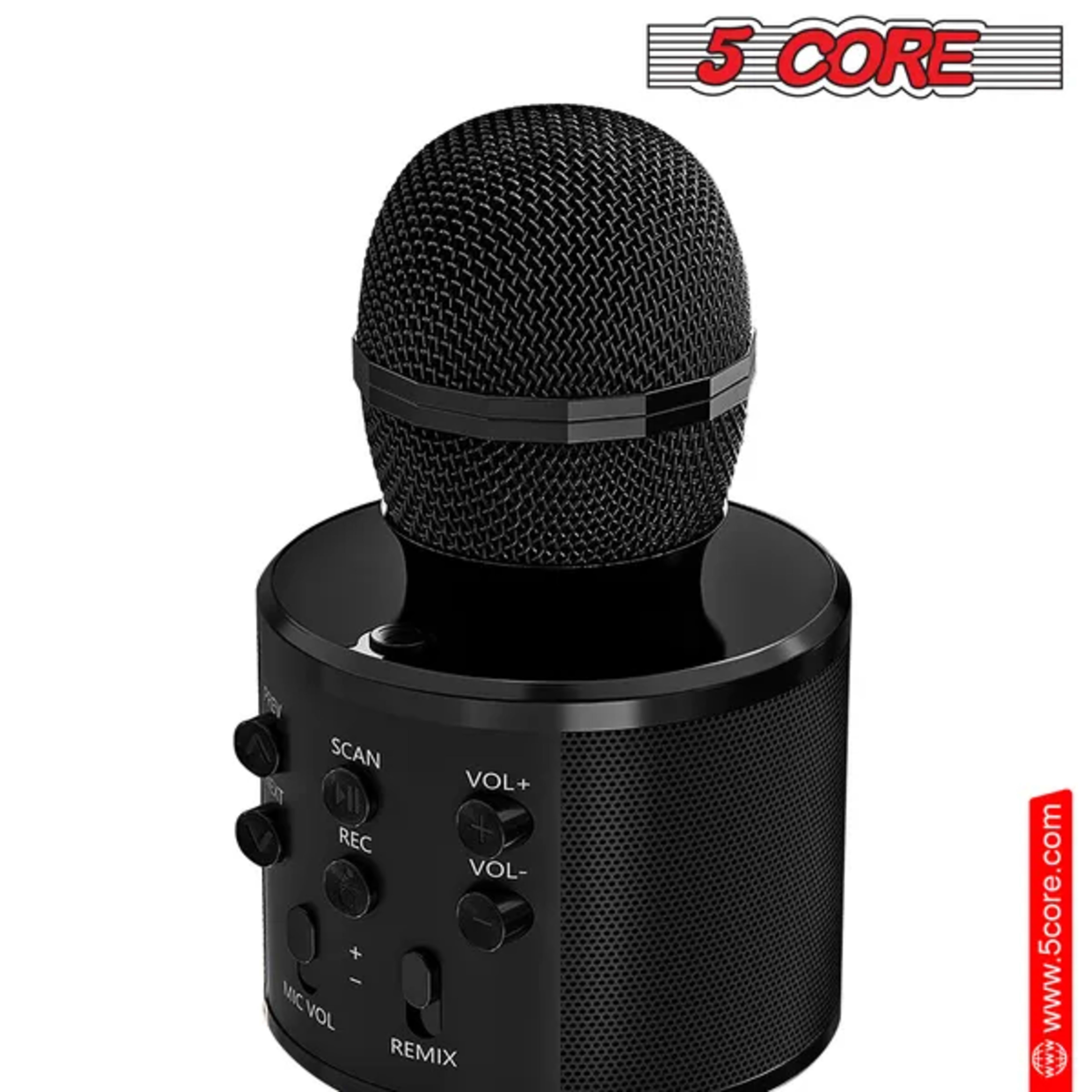 5 Core Microphone Wireless Karaoke Mic With Speaker 3 In 1 Portable Bluetooth Microfono Inalambrico 4