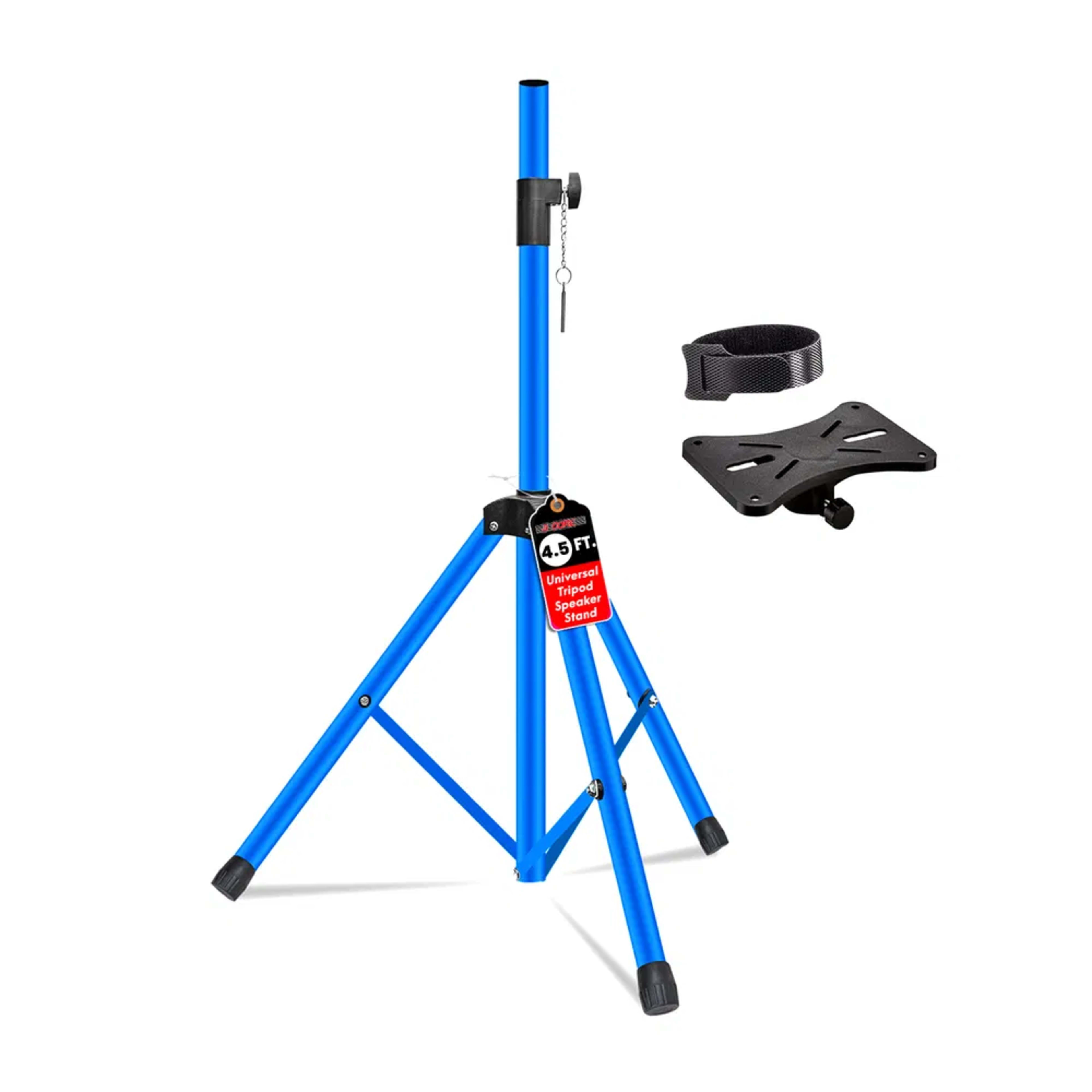 5 Core Speaker Stand Adjustable 31 To 54" PA DJ Tripod Stands Heavy Duty W 35mm Insert 132 Lbs 9
