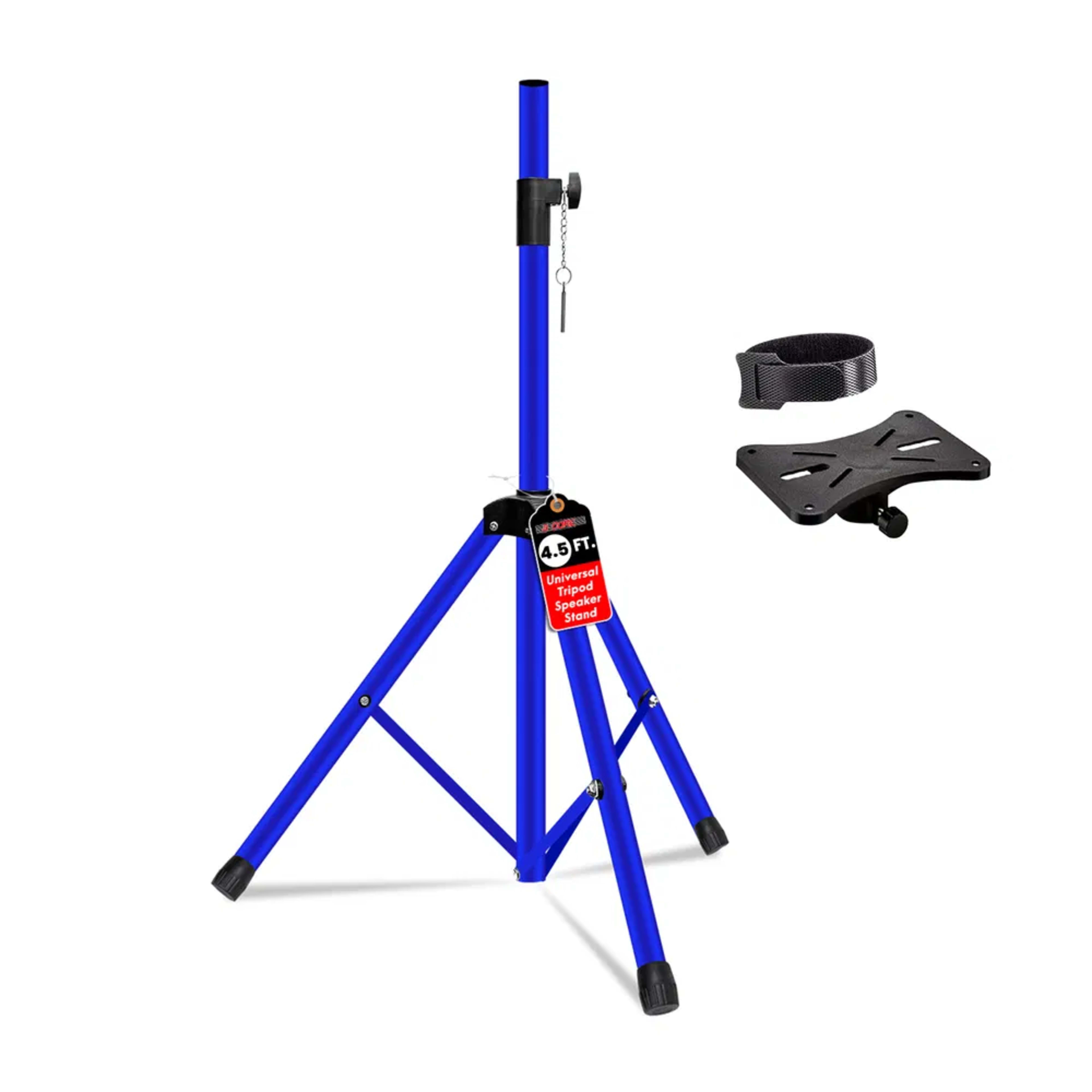 5 Core Speaker Stand Adjustable 31 To 54" PA DJ Tripod Stands Heavy Duty W 35mm Insert 132 Lbs 10