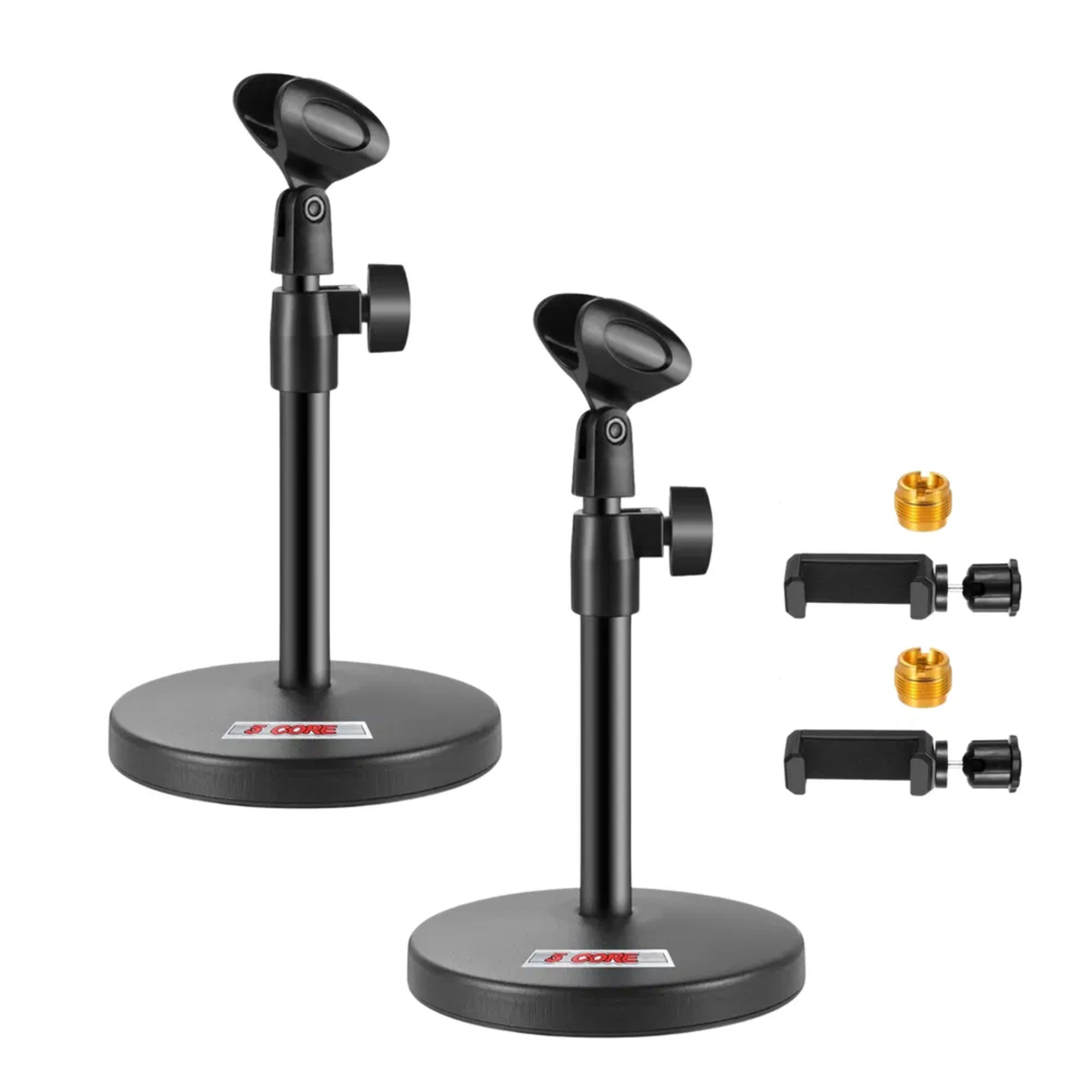 5 Core Mic Stand 3 In 1 Desktop Microphone Stands Adjustable Table Microfono Holder W Phone Clamp - MS RBS BOOM 7