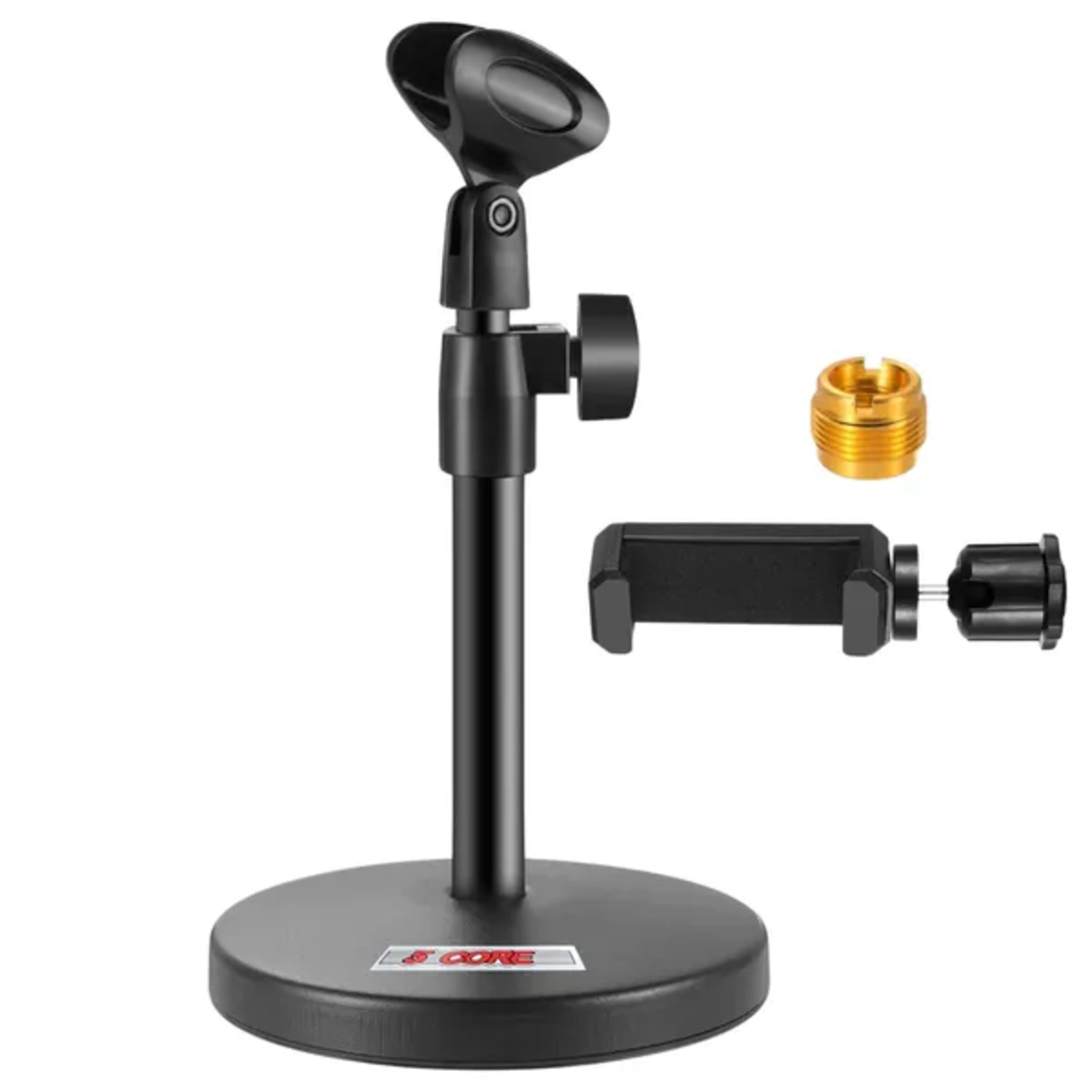 5 Core Mic Stand 3 In 1 Desktop Microphone Stands Adjustable Table Microfono Holder W Phone Clamp - MS RBS BOOM 2