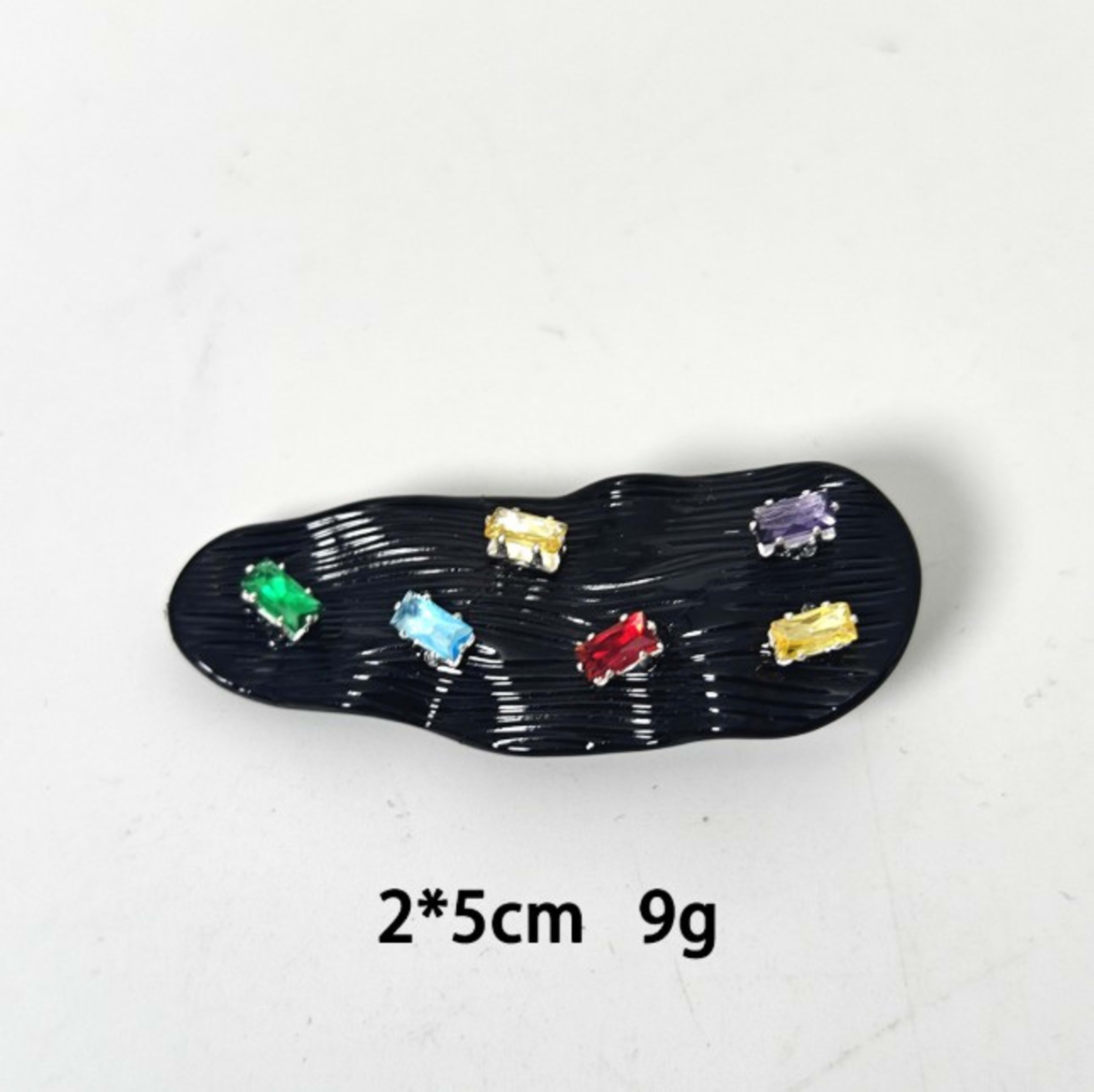Flash diamond bangs clip-white-1 piece 2