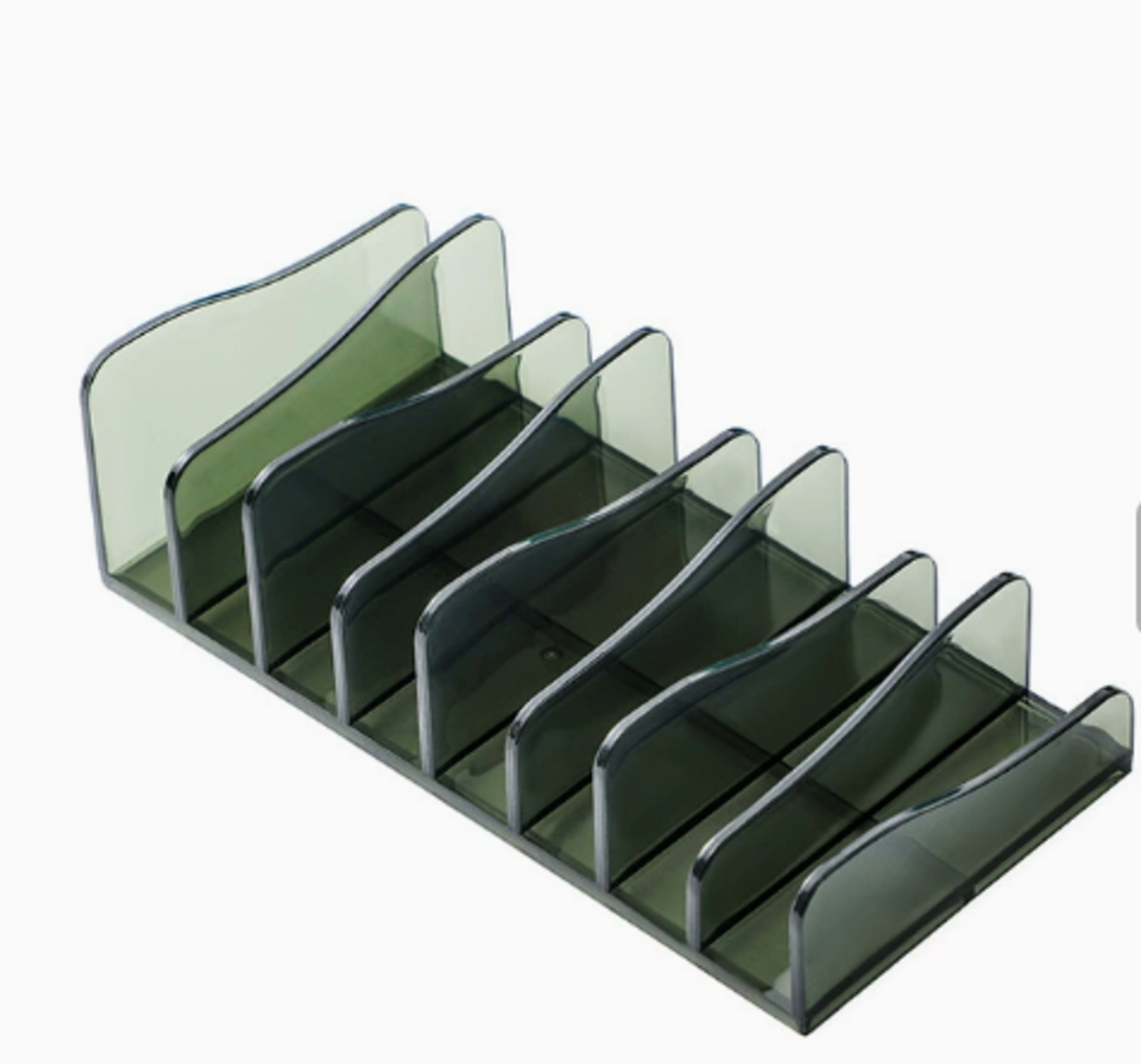 Eye shadow box storage rack-transparent yellow-PS-1 piece 2