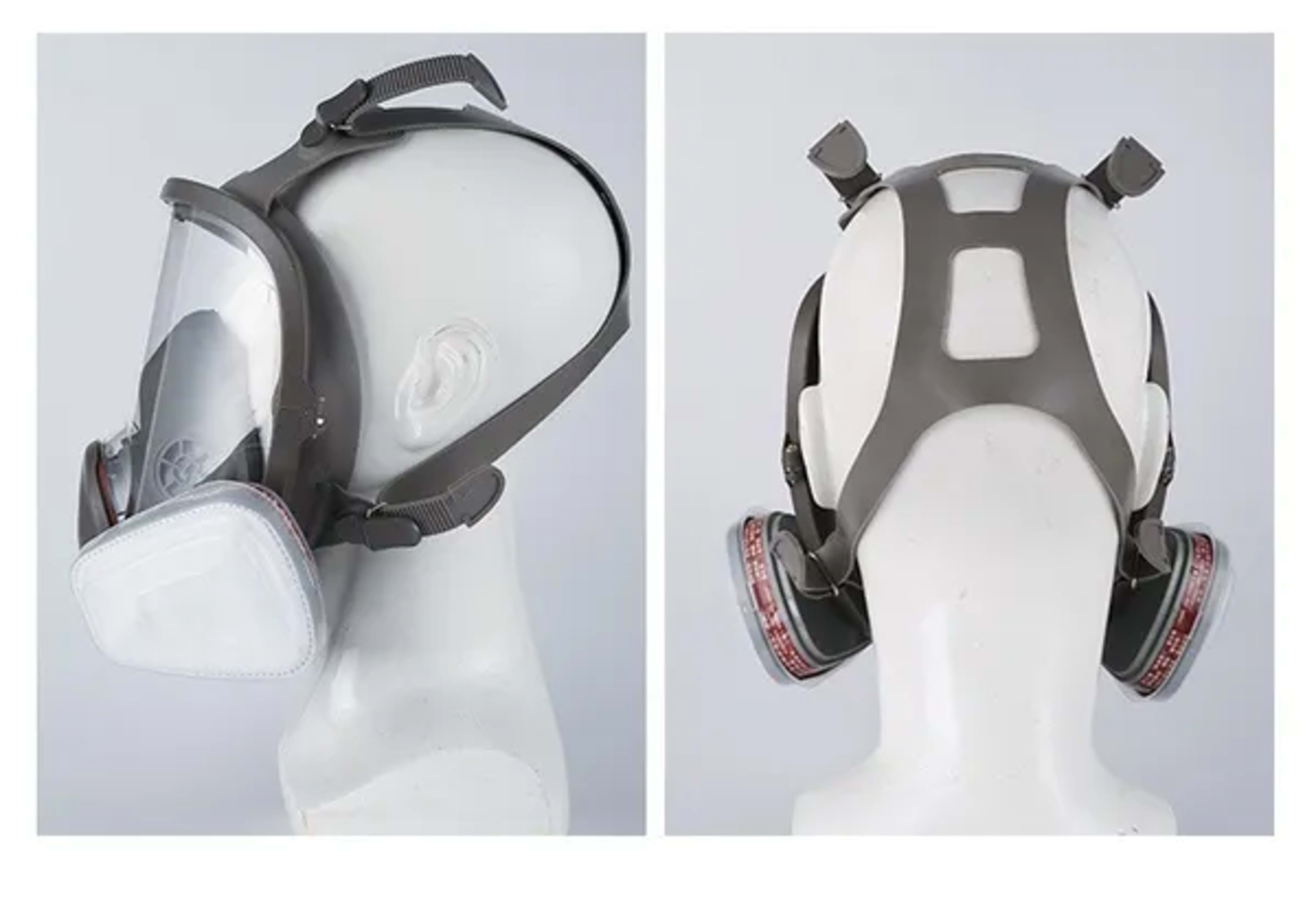 Wiederverwendbar Voll Gesicht Atemgerät Maske Für Malerei Spritzen Schweißen 5