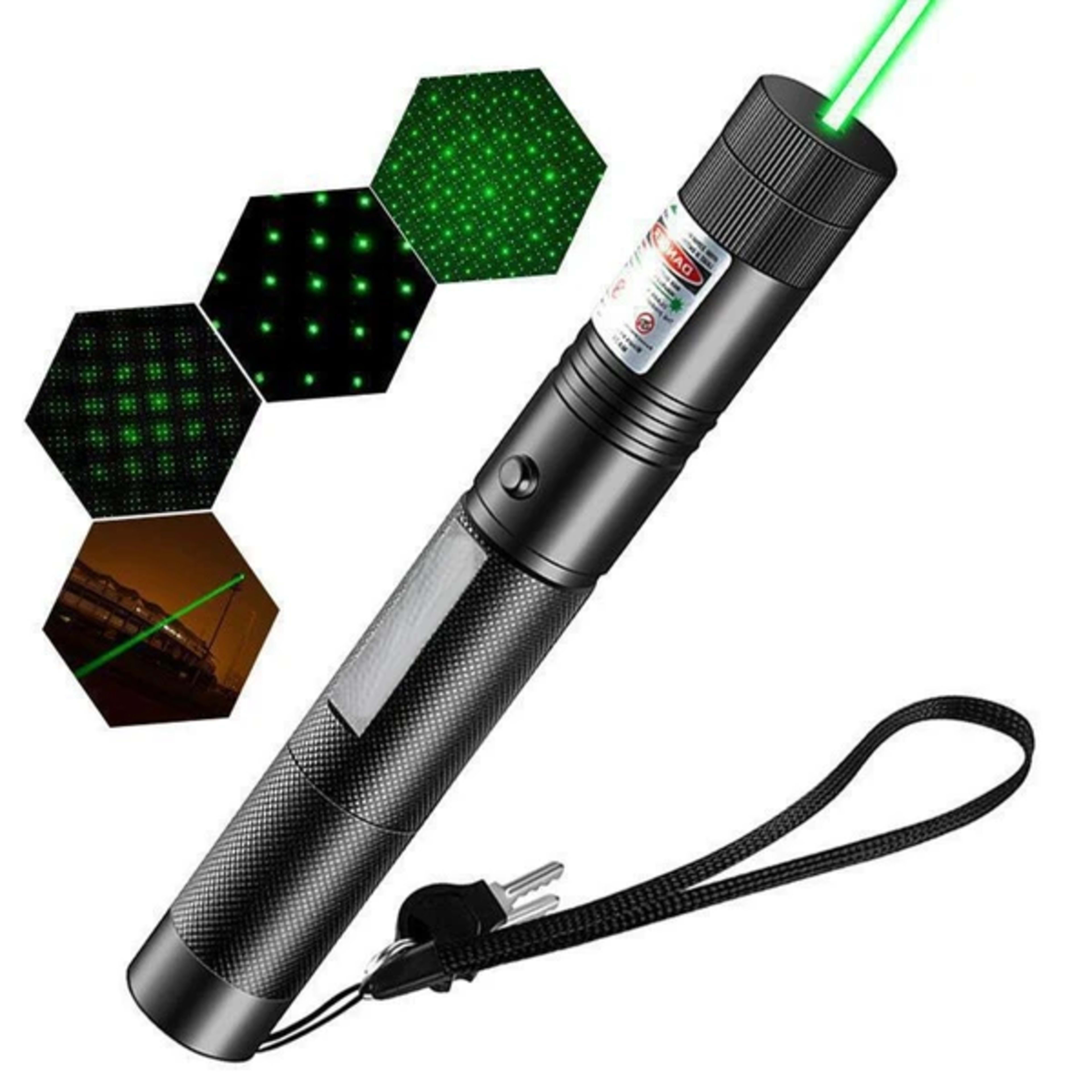 2in1 Starker Grüner Laserpointer Reichweite Präsentation Wiederaufladbar 4