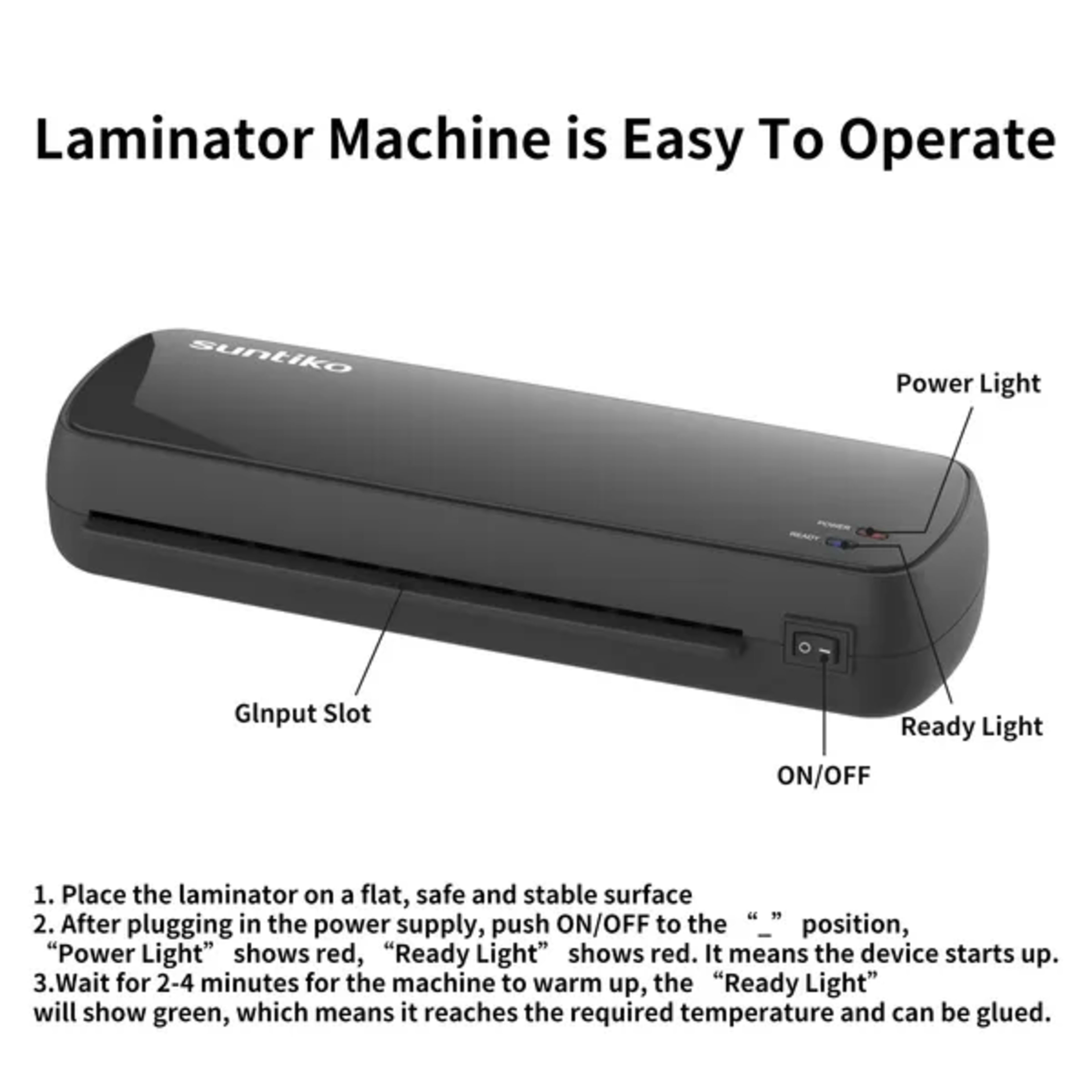 4-In-1Laminator Machine,It Has Quick Warm-Up, Fast Laminating Documentation And Photos, Increases Their Long-Term Color