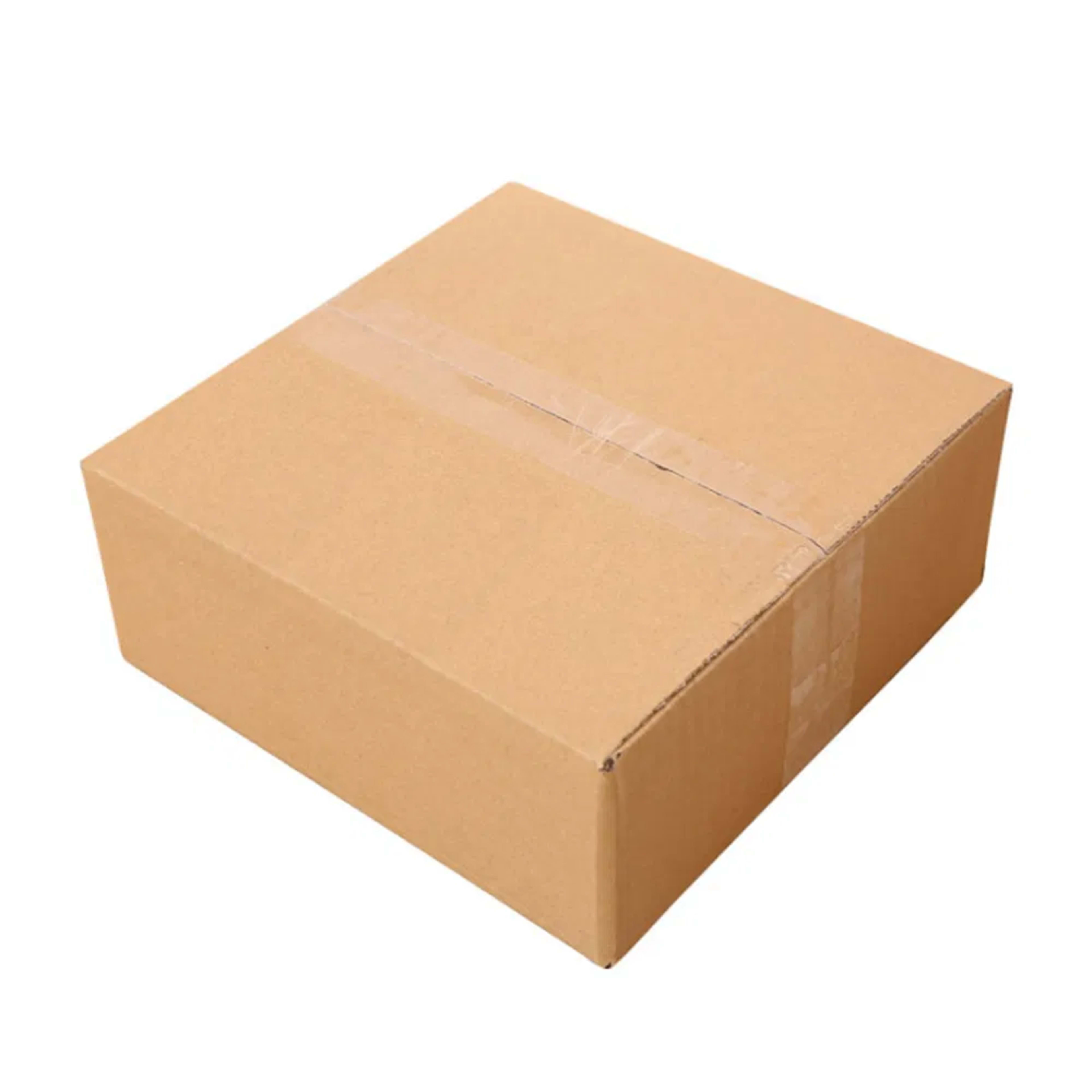 100 Corrugated Paper Boxes 6x4x2' - 15.2X10.2X5.1cm - Yellow 4
