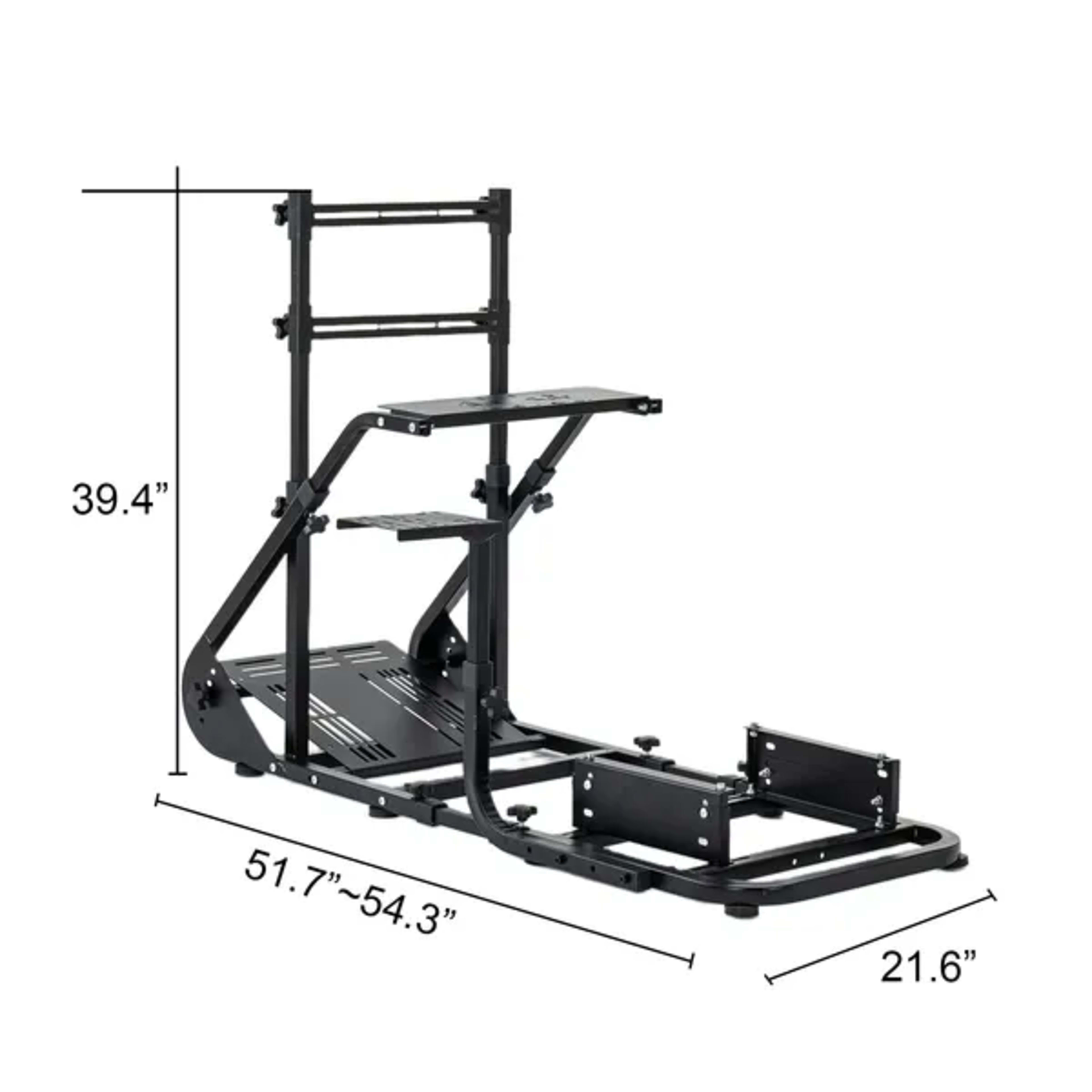 Enhanced And Stable Racing Wheel Cockpit, Compatible With Fanatec, PXN, Thrustmaster, And Logitech Adjustable Driving Si 3