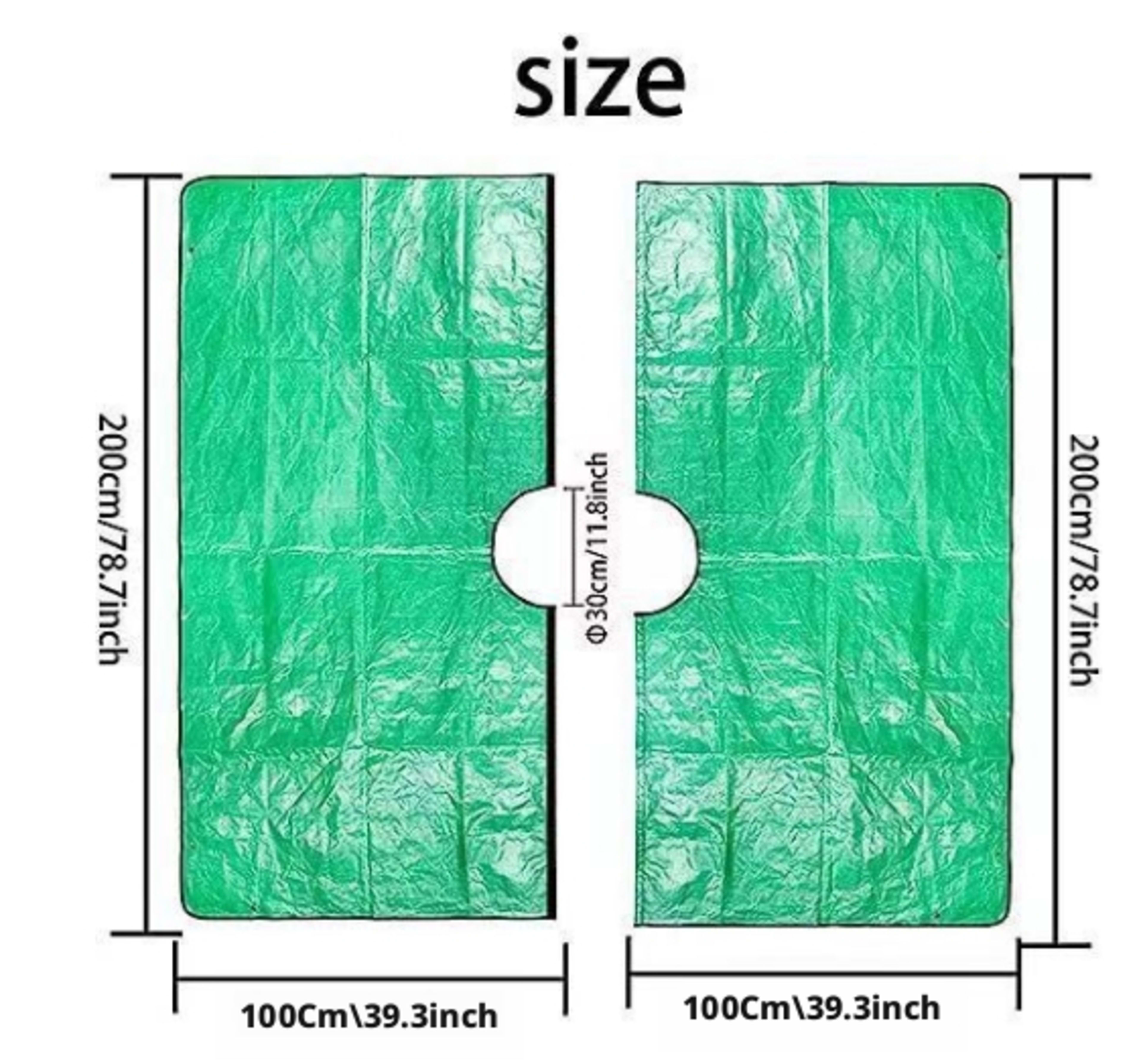 Falling leaf carpet-2 * 2m aperture 30cm-1 pack-bag