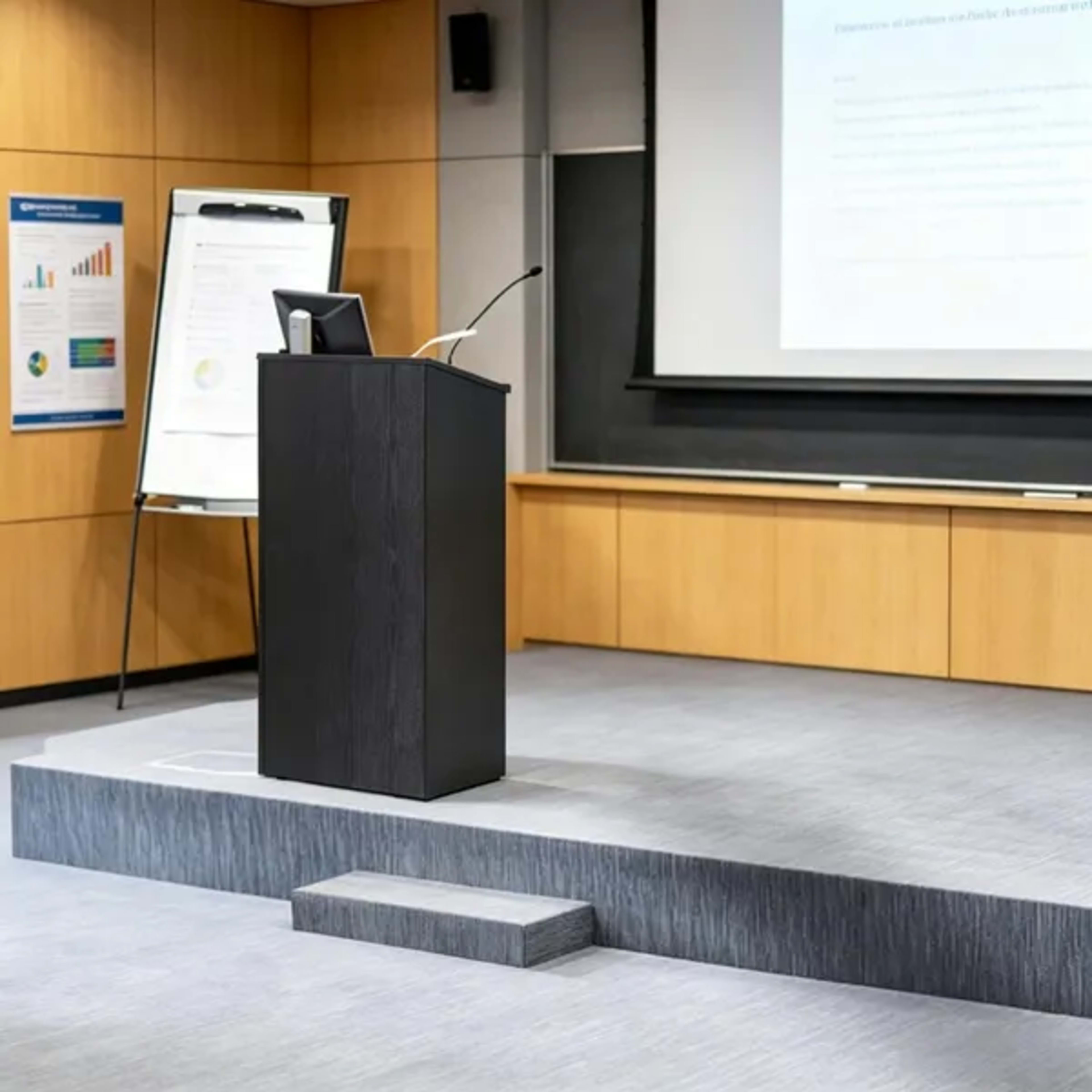 Sleek - 1 X Podium With Easy To Clean 3