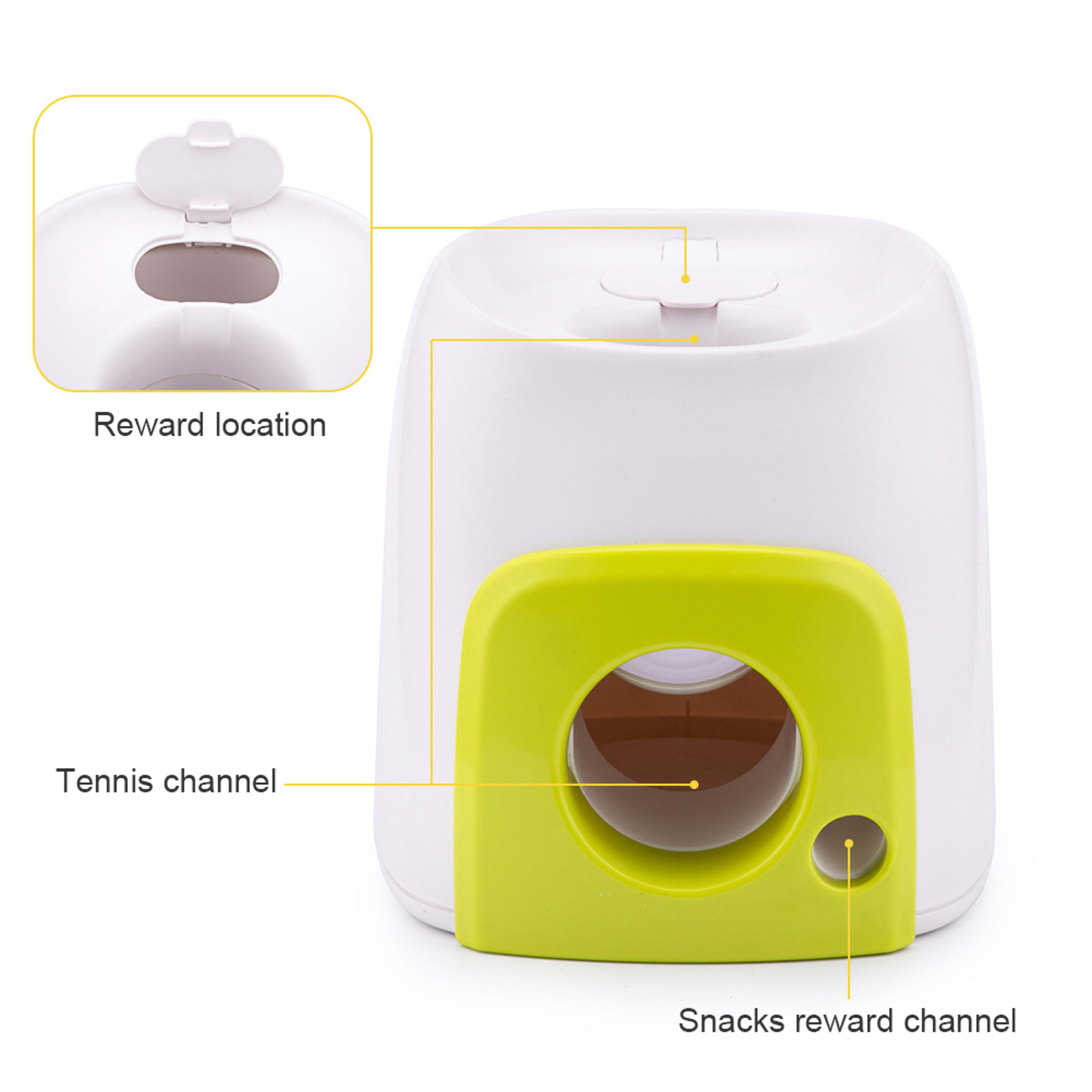 Dog Food Reward Machine Smart Feeder Dog Ball Rolling Machine Toy Interactive Pet Toy 3