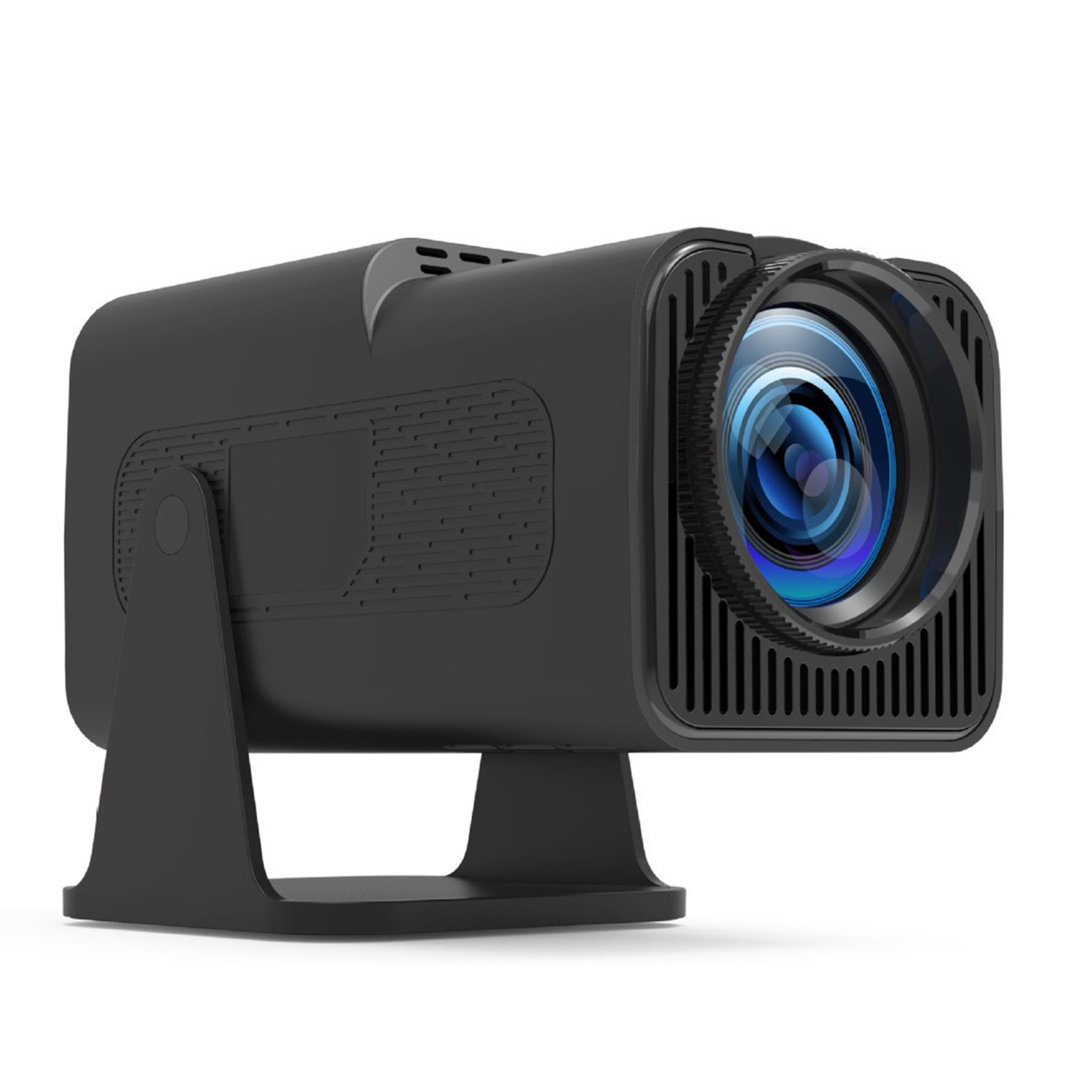 Projector HD For Home Theater Office 360 Degree Rotatable PTZ Portable Mini HY320 AU Plug 110‑220V Black 4